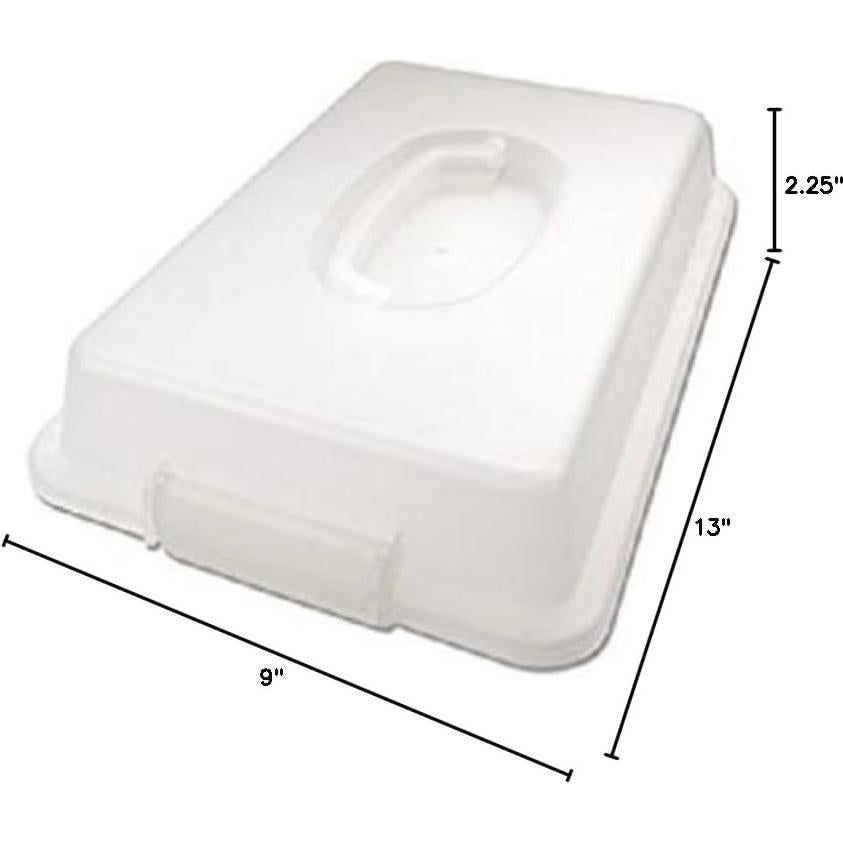 Sartén Rectangular Antiadherente USA Pan 23x33 cm con Tapa