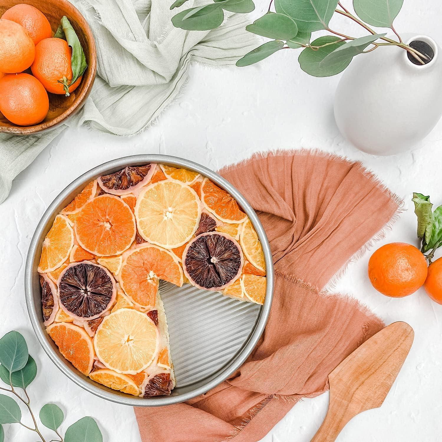 Molde Redondo para Pasteles USA Pan 22.86 cm Antiadherente - Juego de 2