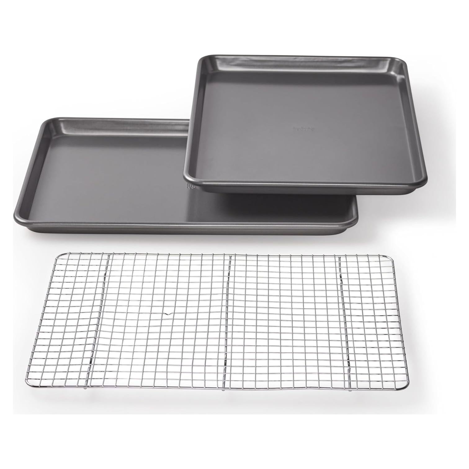 Juego de bandejas para galletas Chicago Metallic 3 piezas