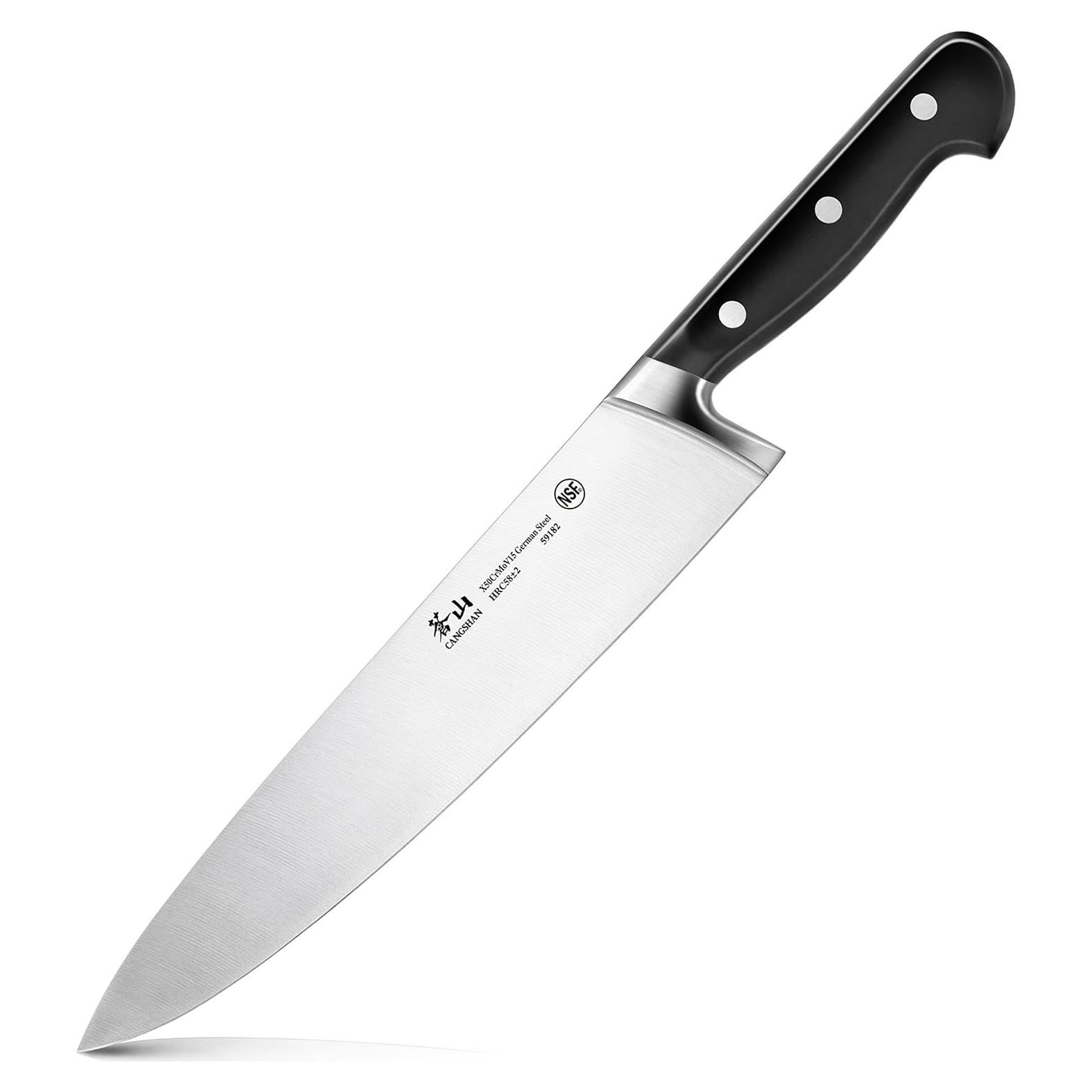Cuchillo de Chef Cangshan V2 59182 Acero Alemán 24.1 cm