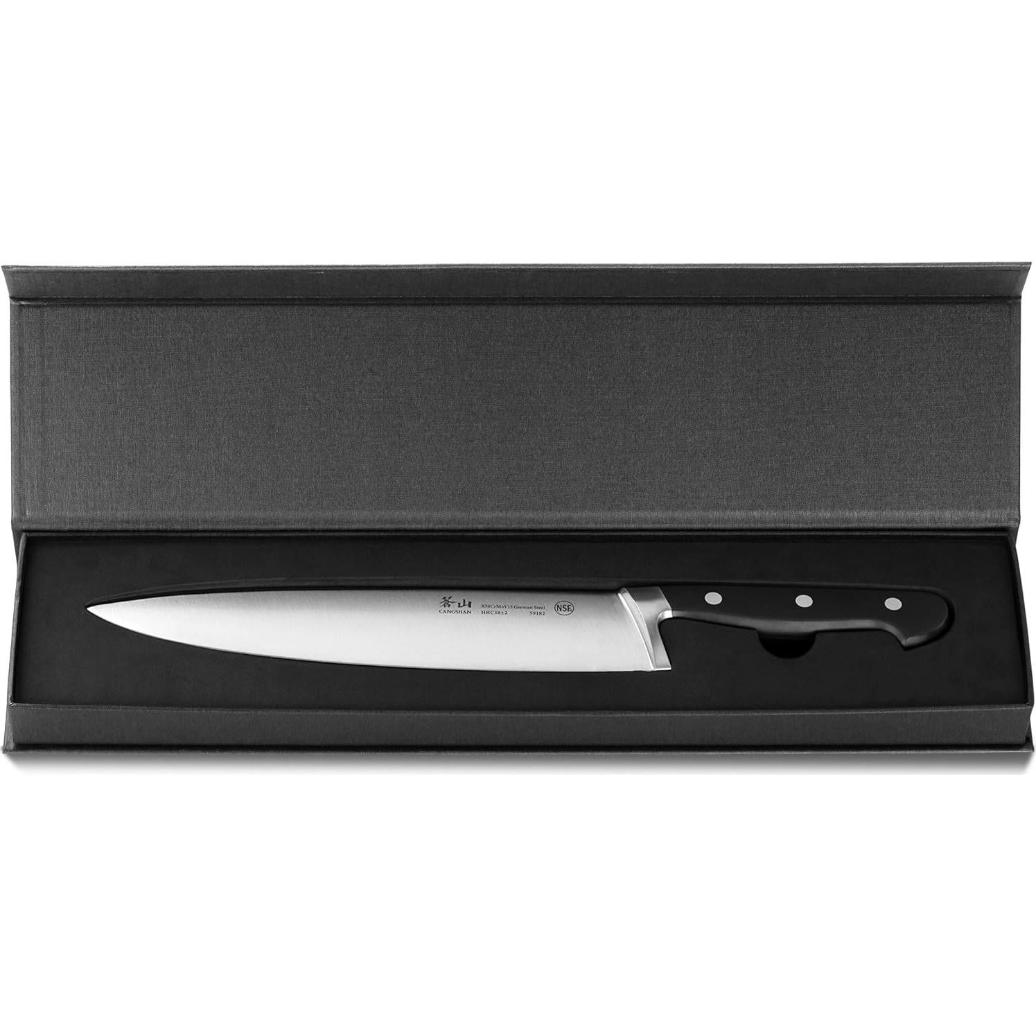 Cuchillo de Chef Cangshan V2 59182 Acero Alemán 24.1 cm