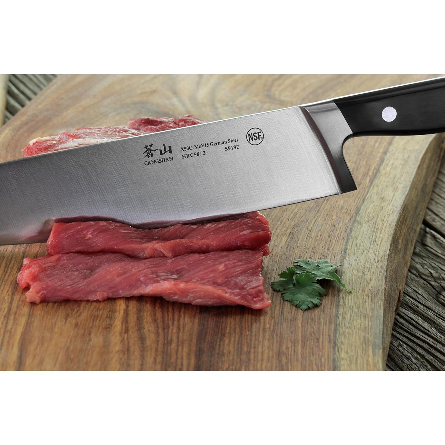 Cuchillo de Chef Cangshan V2 59182 Acero Alemán 24.1 cm