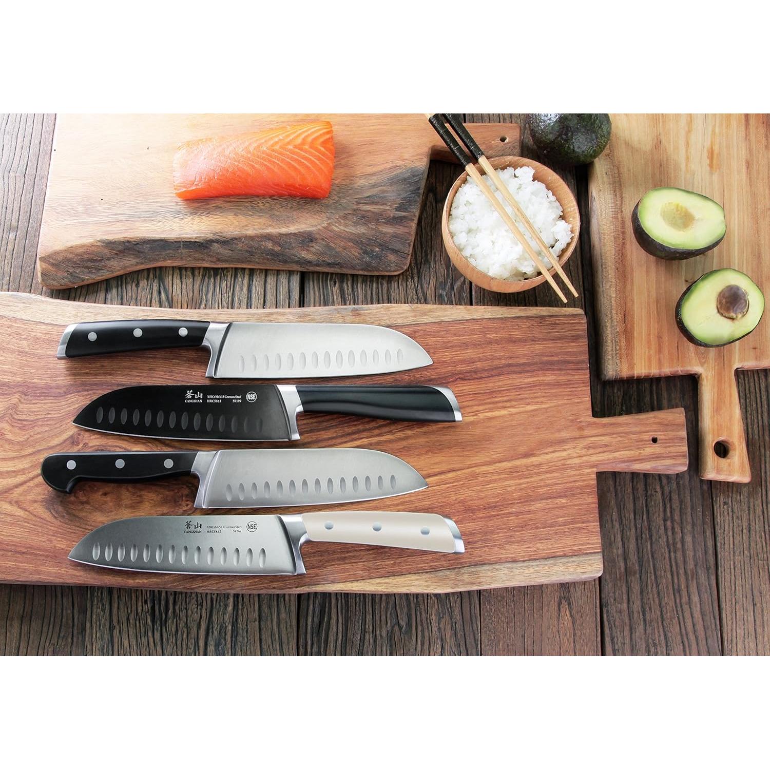 Cuchillo de Chef Cangshan V2 59182 Acero Alemán 24.1 cm