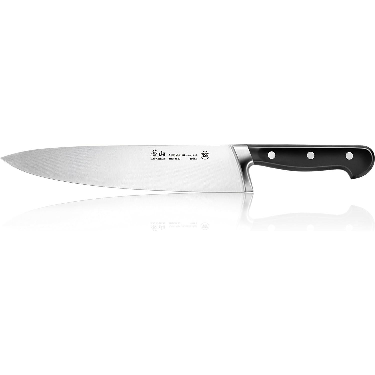 Cuchillo de Chef Cangshan V2 59182 Acero Alemán 24.1 cm