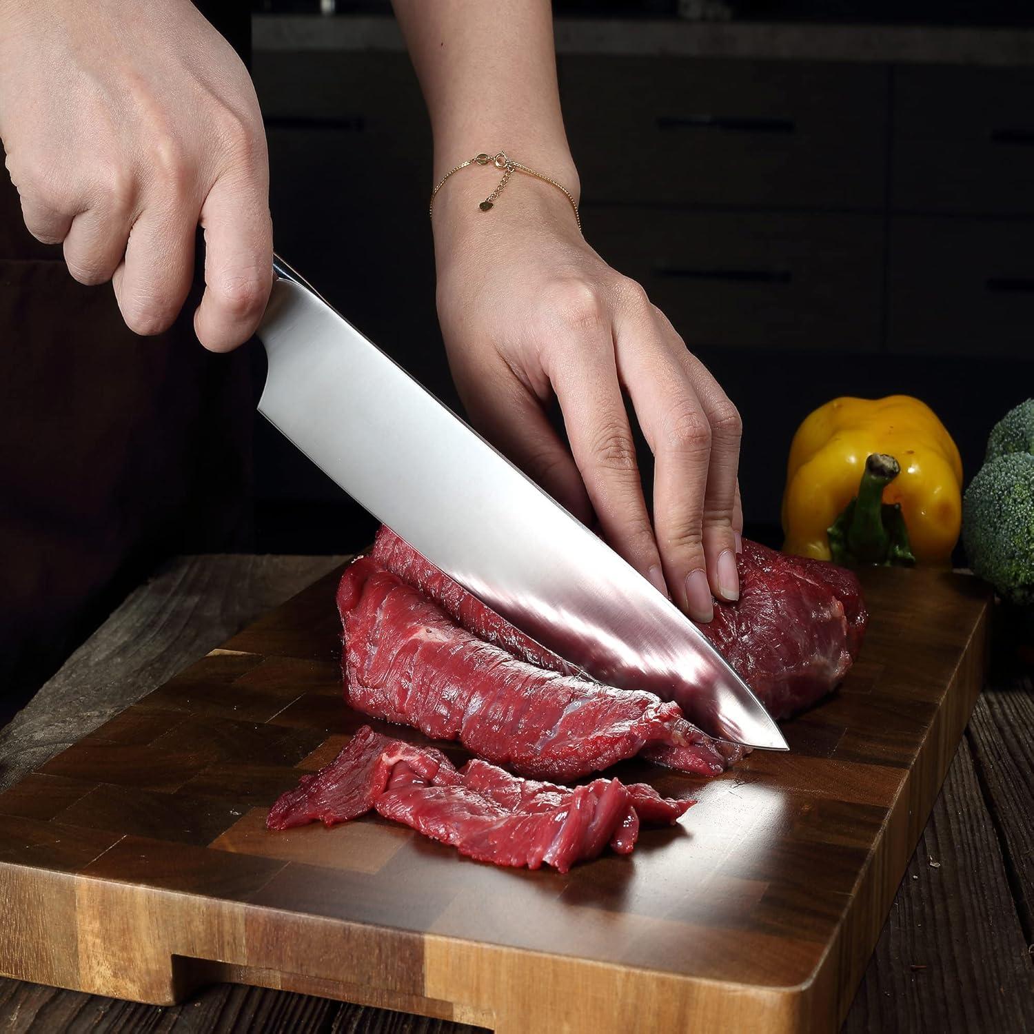 Cuchillo de Chef PAUDIN 20.32 cm Acero Inoxidable Forjado