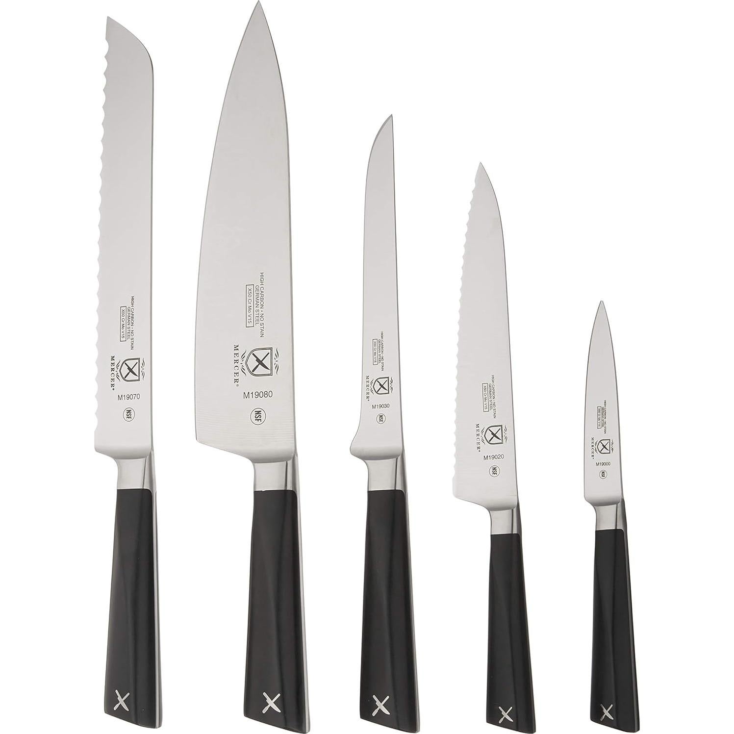Conjunto de Cuchillos Mercer Culinary Züm 6 Piezas Acero Inoxidable