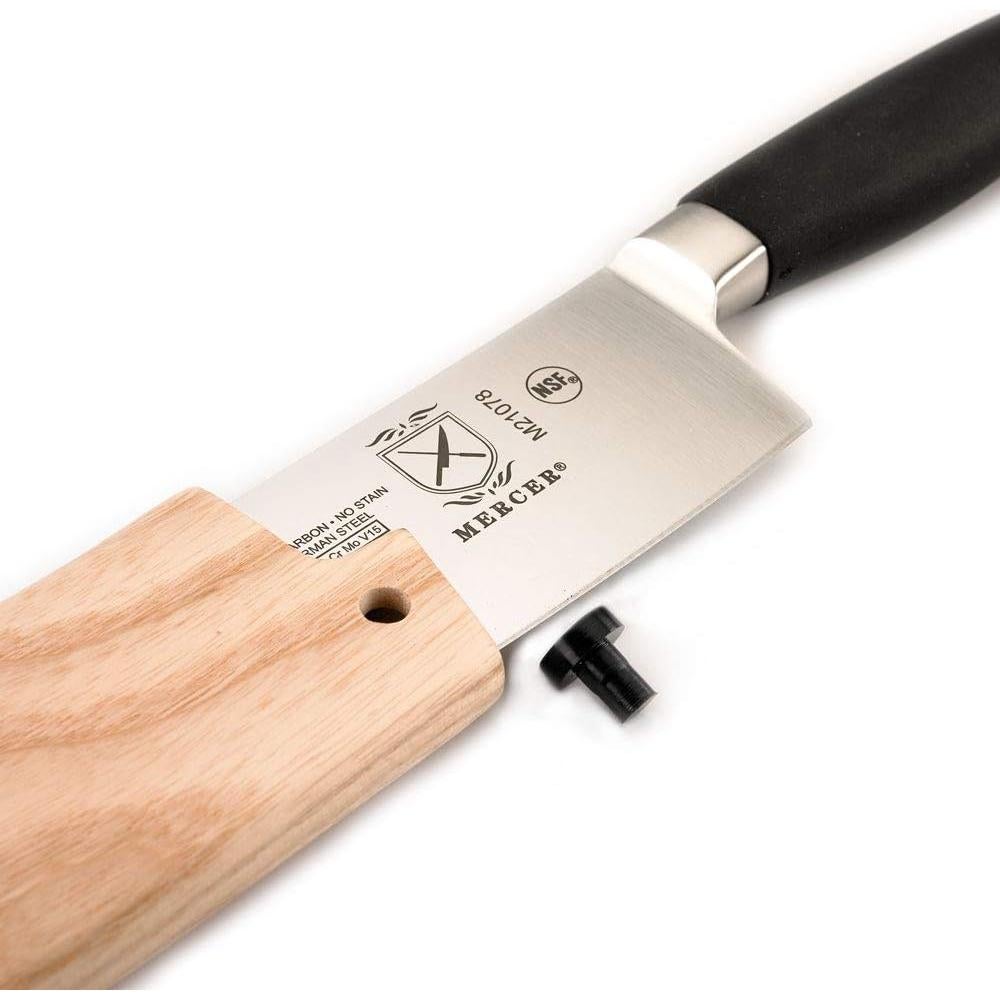 Protector de hoja Saya Mercer de fresno para cuchillos 20.32 cm