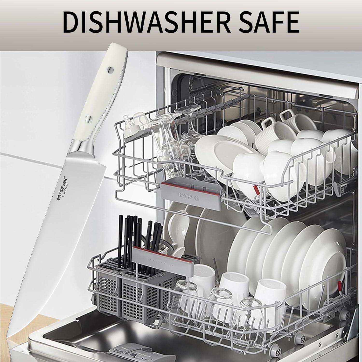 Juego de cuchillos de cocina Musifan 5 piezas acero inoxidable