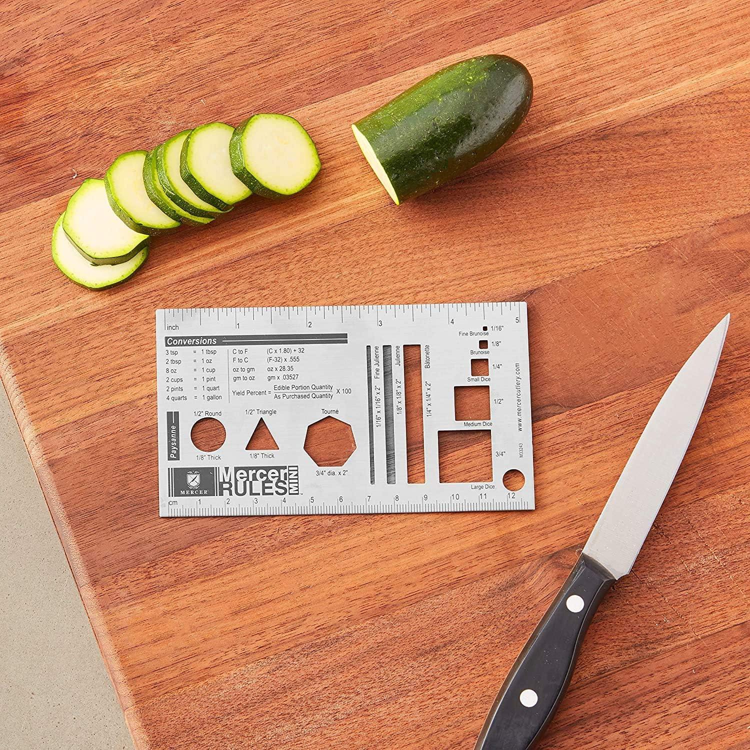 Regla Culinaria Mini Mercer - Acero Inoxidable 15.24 cm