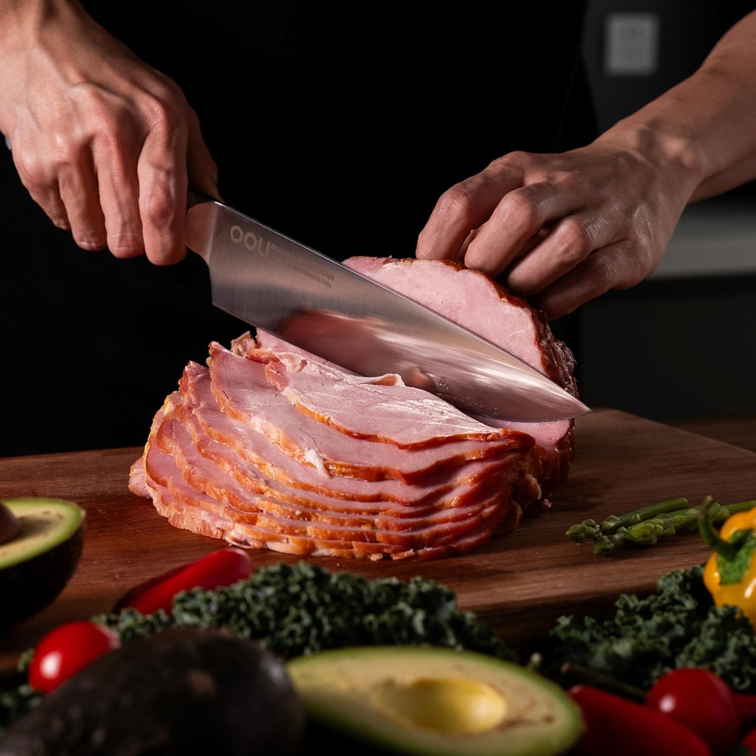 Cuchillo de Chef OOU 20.32 cm Acero Alemán 1.4116 Ultra Afilado