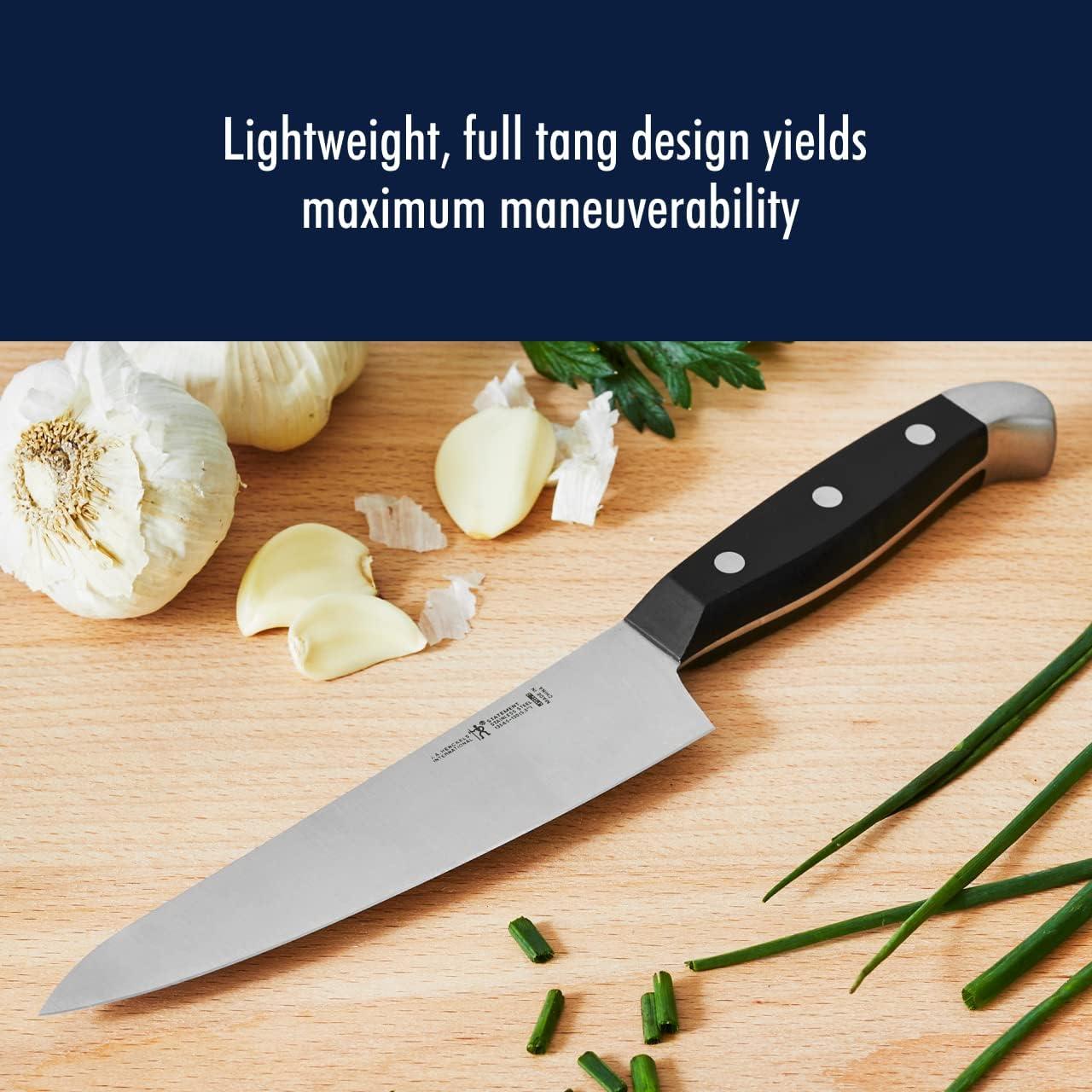 Cuchillo de Chef HENCKELS Statement 5" Acero Inoxidable Negro
