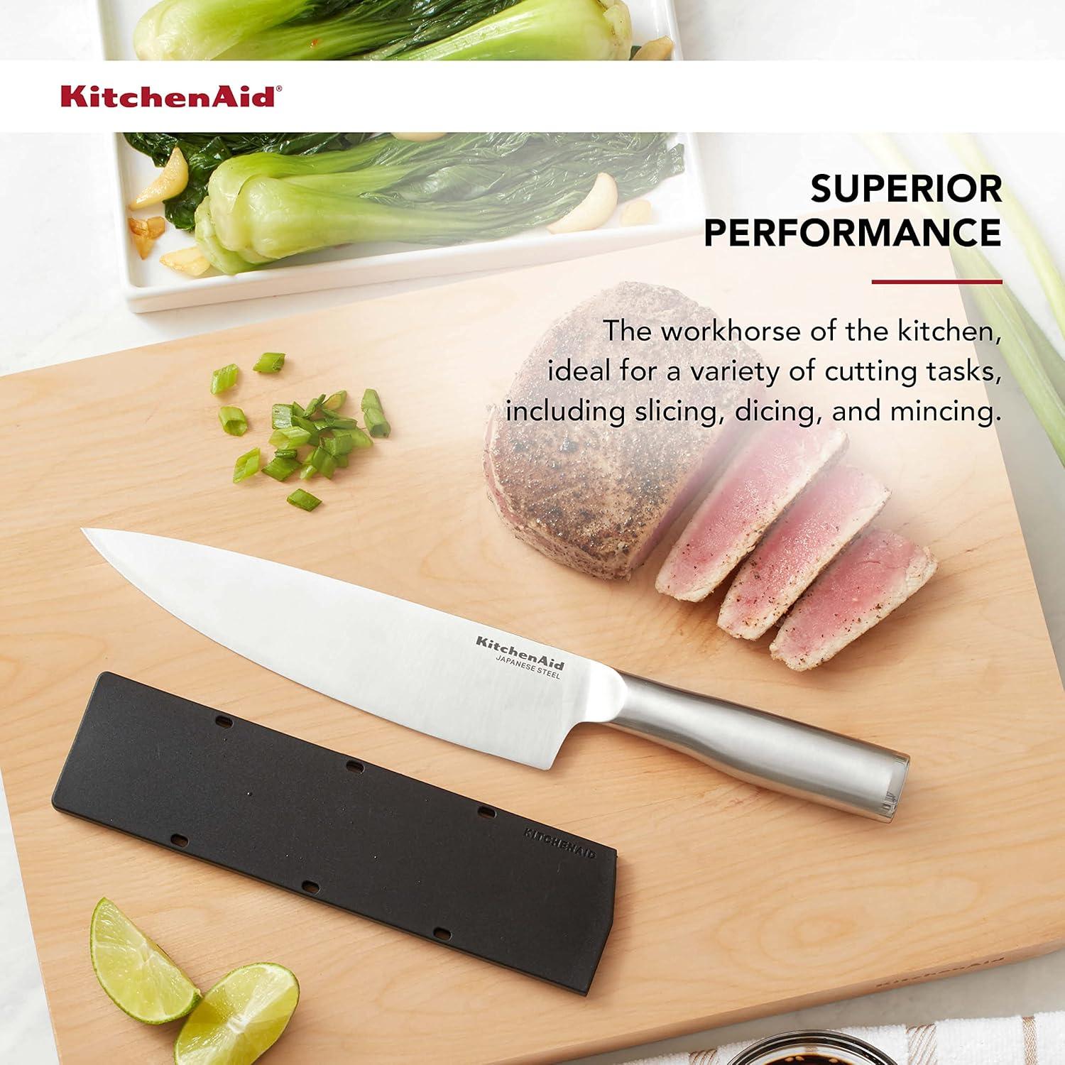 Cuchillo de Chef KitchenAid 20.32 cm Acero Inoxidable Forjado