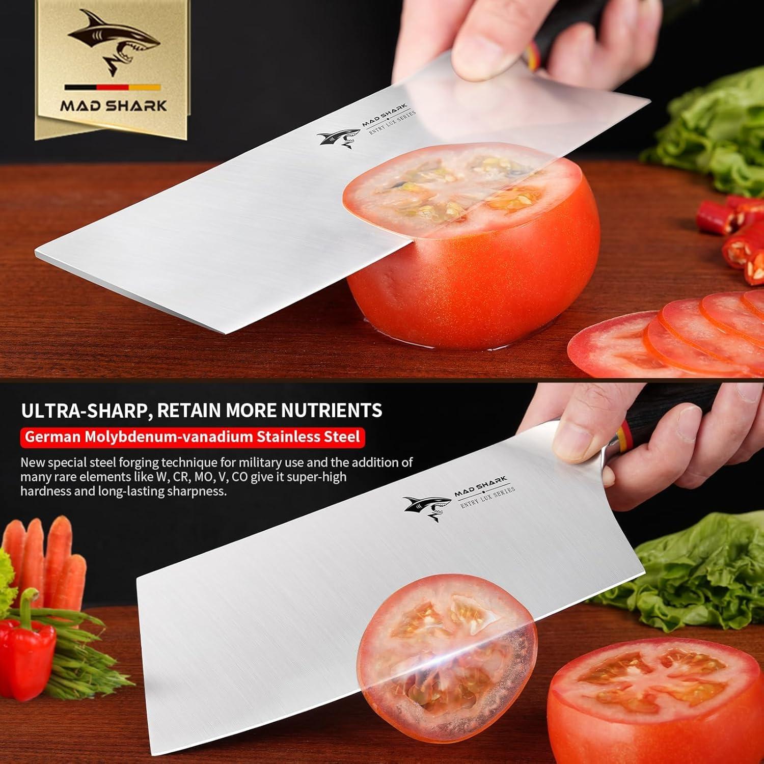 Cuchillo de Cocina MAD SHARK 30.5 cm Acero Alemán Mango Ergonómico