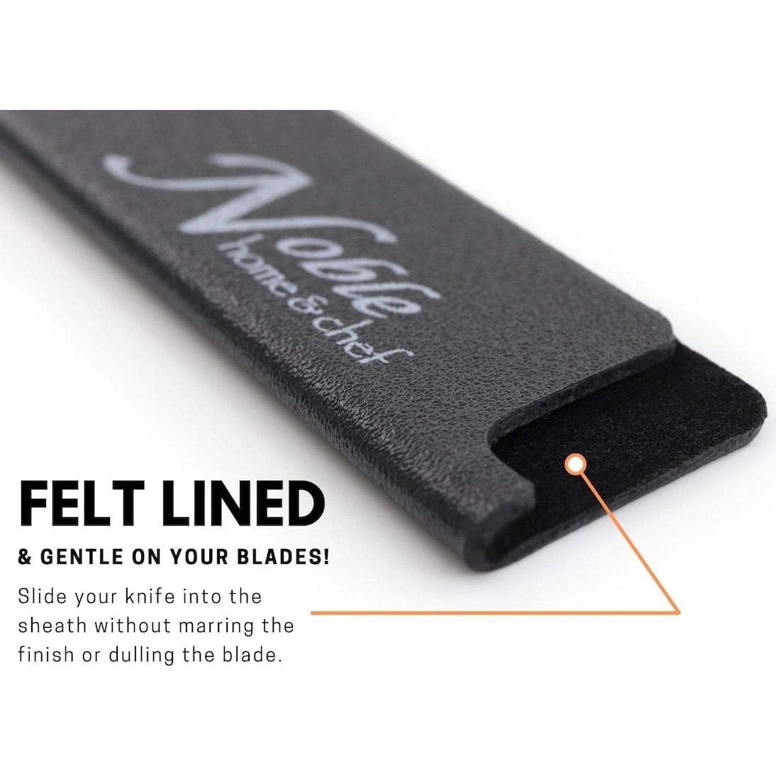 Cubiertas para Cuchillos Noble Home & Chef 8 Piezas ABS