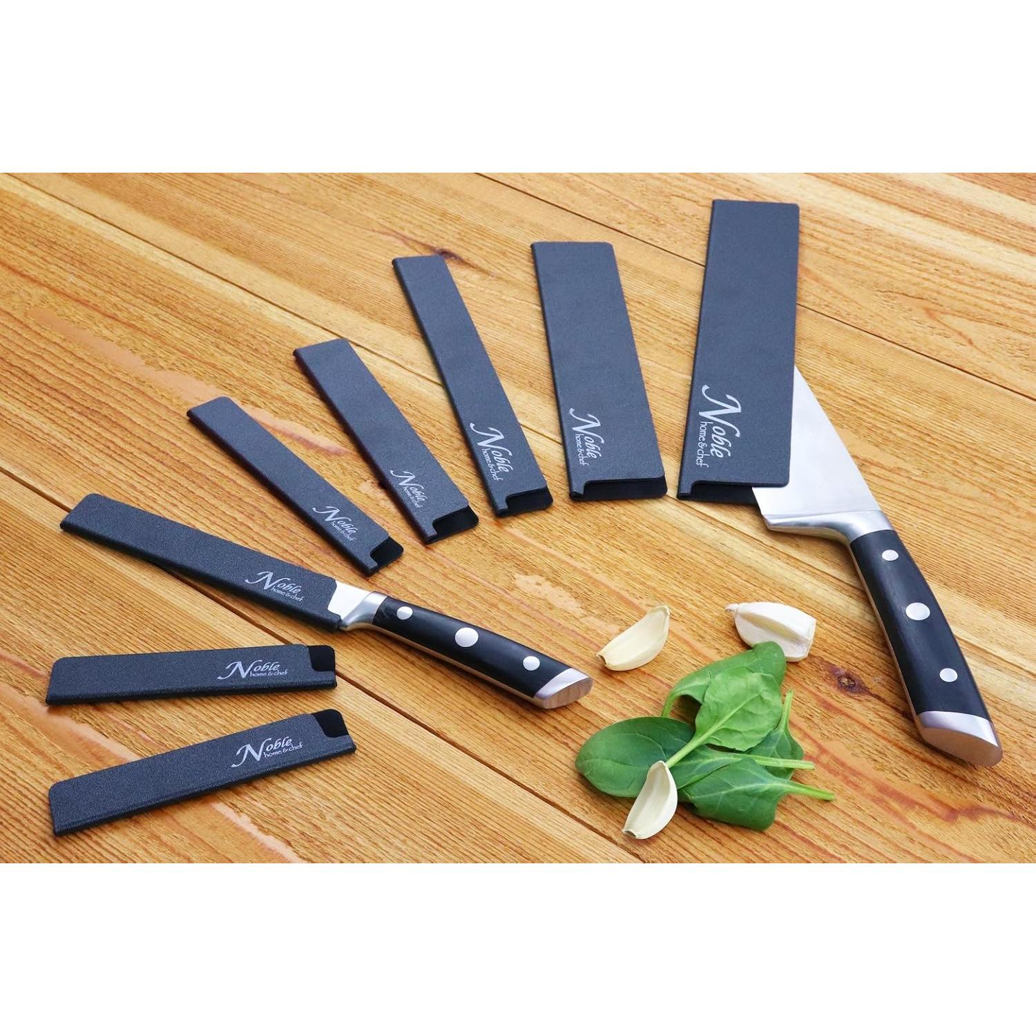 Cubiertas para Cuchillos Noble Home & Chef 8 Piezas ABS