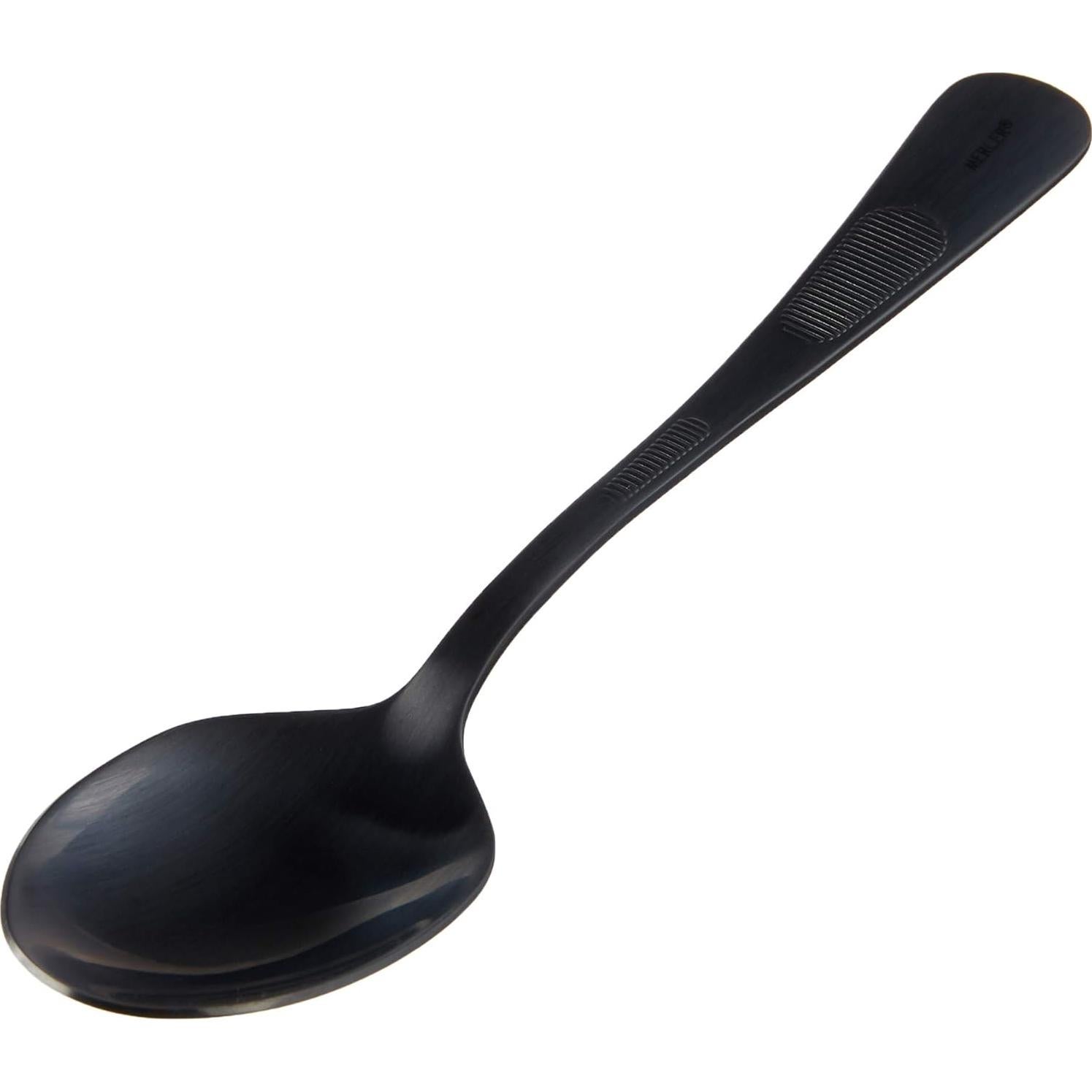 Cuchara de Plating Mercer Culinary Acero Inoxidable 20 cm Negro