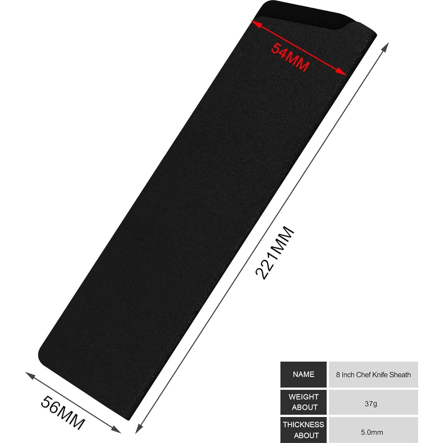 Funda Protectora para Cuchillos de Chef XYJ 20 cm ABS