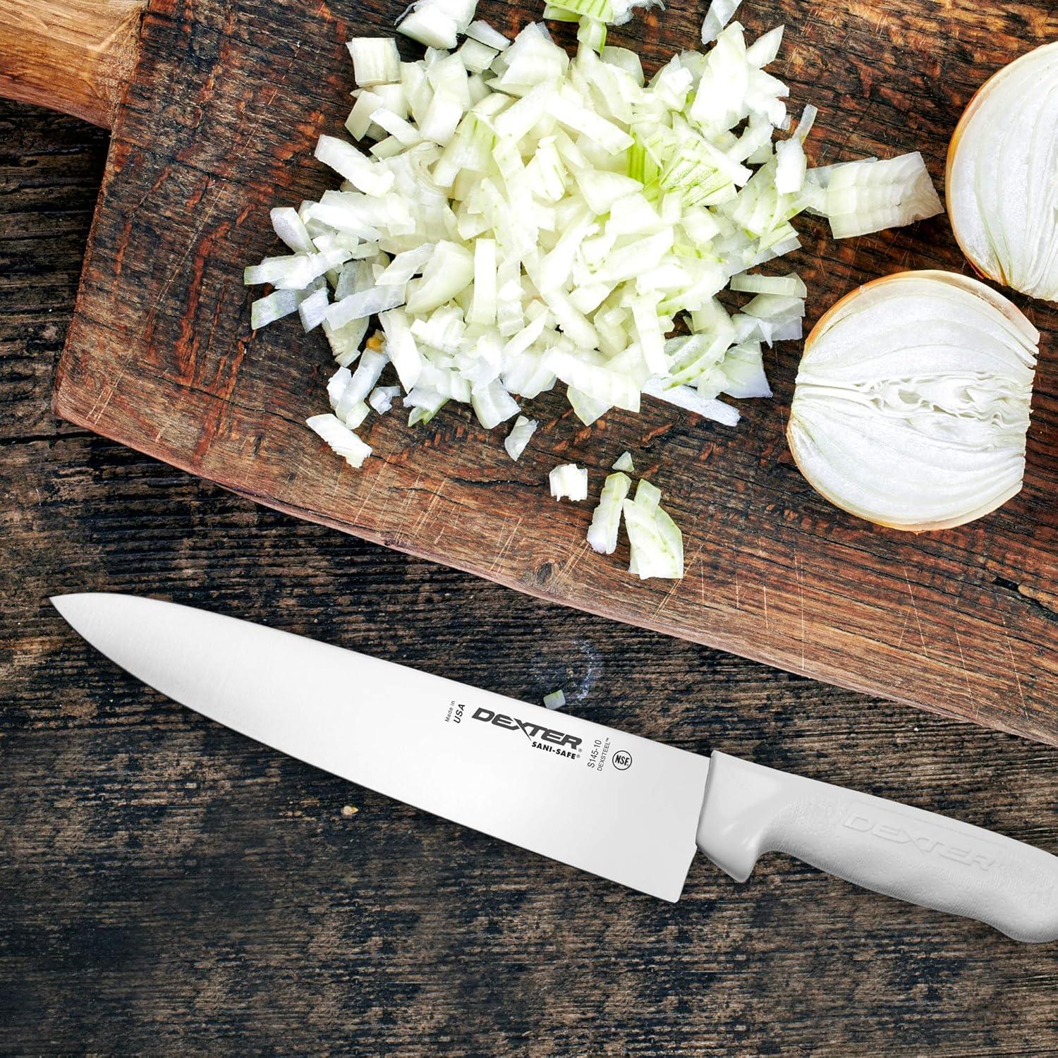Cuchillo de Chef Dexter-Russell 10" SANI-Safe Blanco