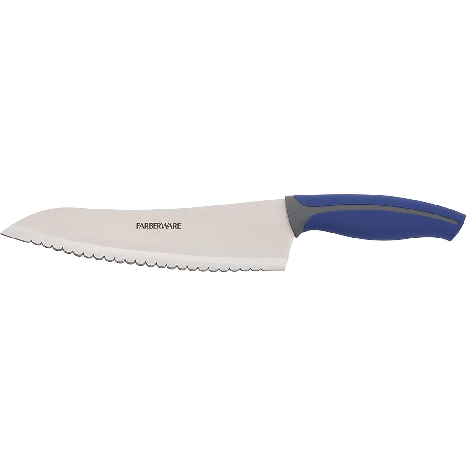 Cuchillo de Chef Serrado Farberware 20.32 cm Marino