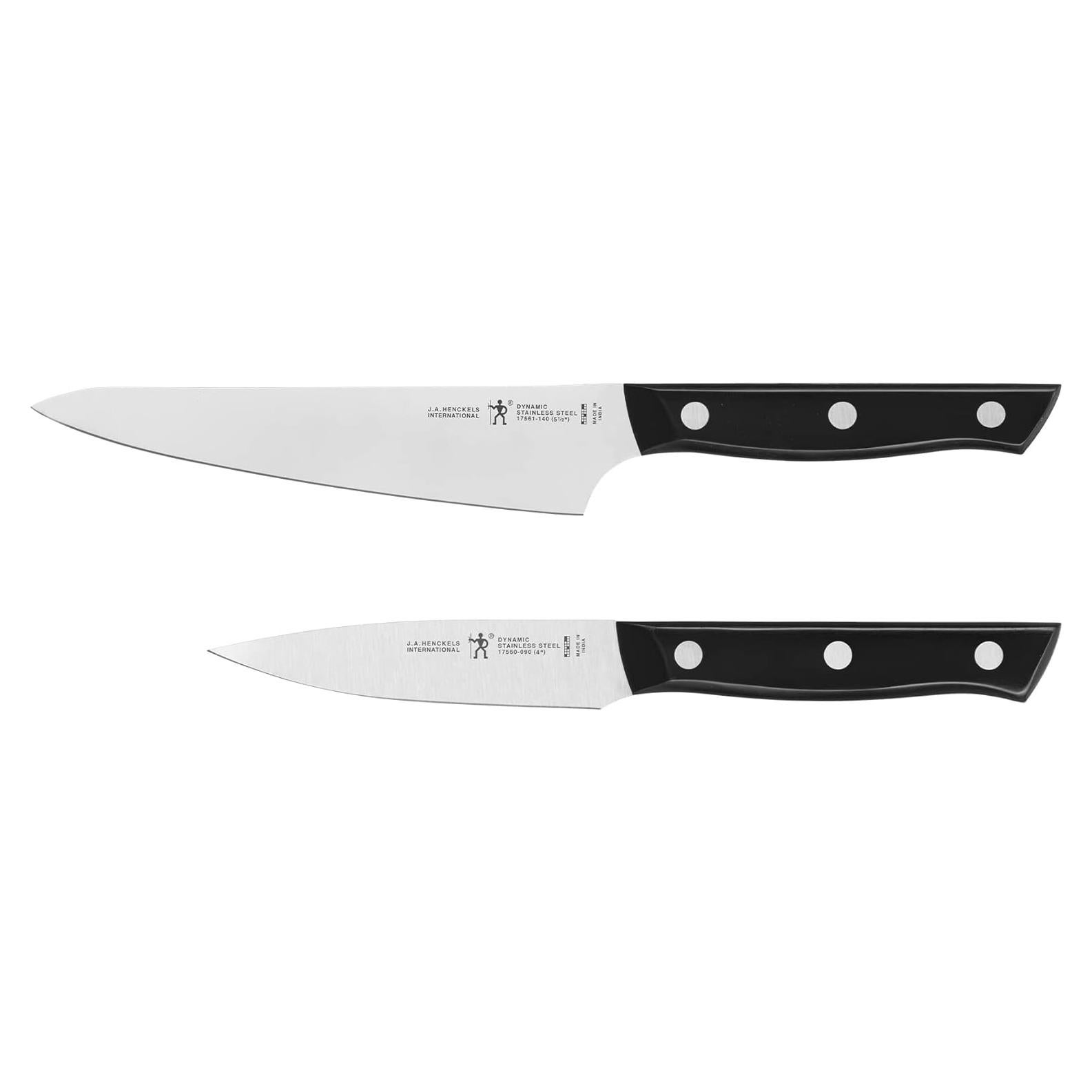 Juego de Cuchillos de Chef HENCKELS 2 Piezas Acero Inoxidable