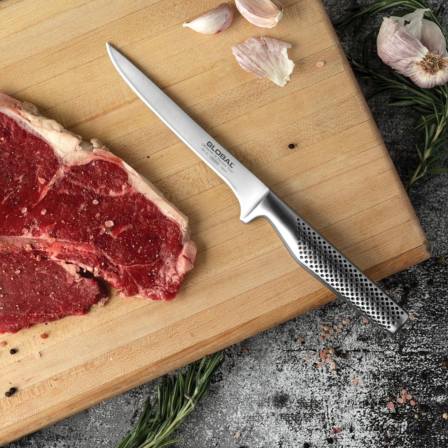 Cuchillo de Deshuesar Global GF-31 16 cm Acero Inoxidable