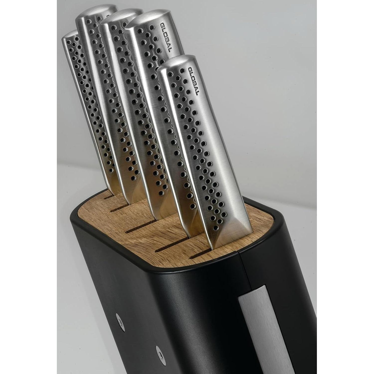 Conjunto de Cuchillos Global Ukon 6 Piezas Acero Japonés