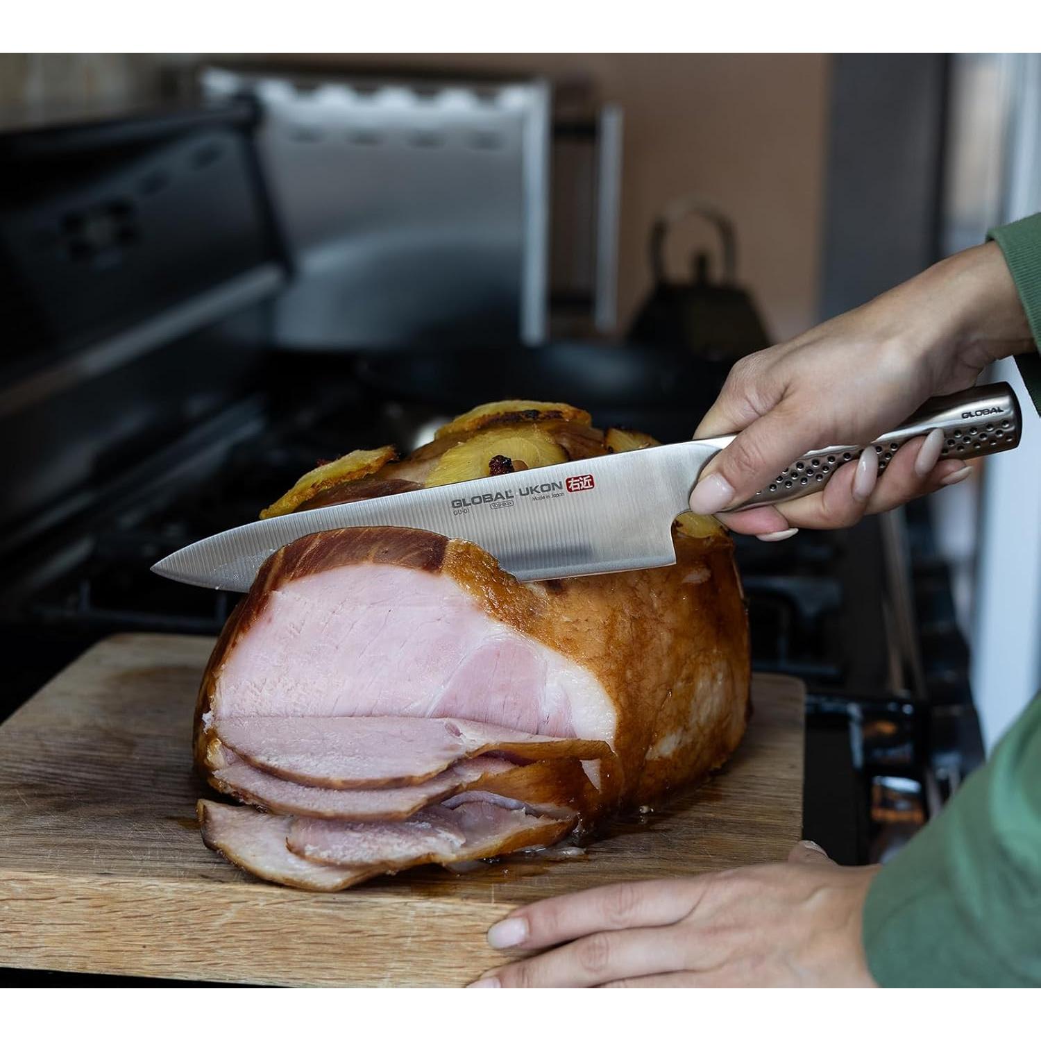 Conjunto de Cuchillos Global Ukon 6 Piezas Acero Japonés