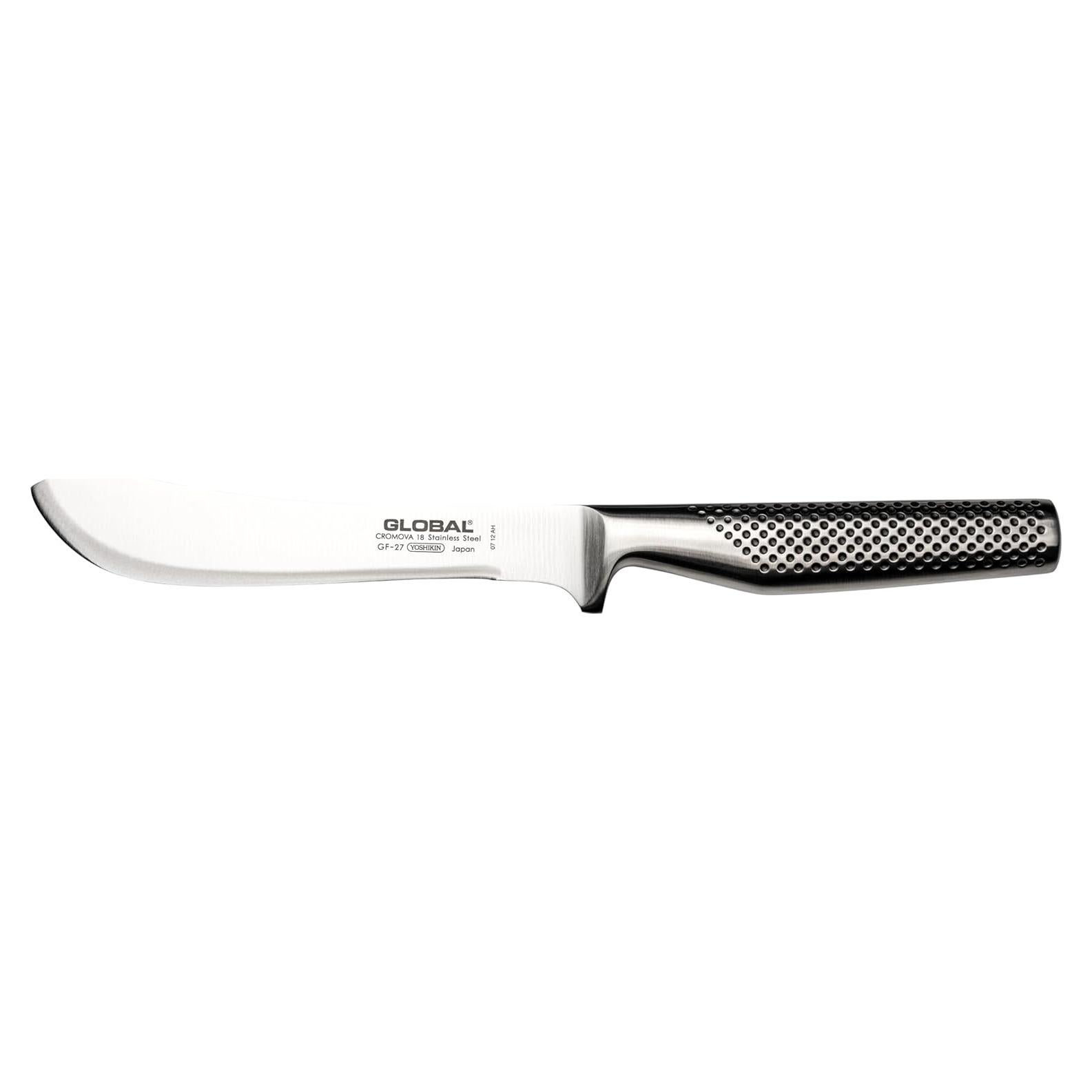 Cuchillo de Carnicero Global GF-27 - Acero Inoxidable 17.78 cm