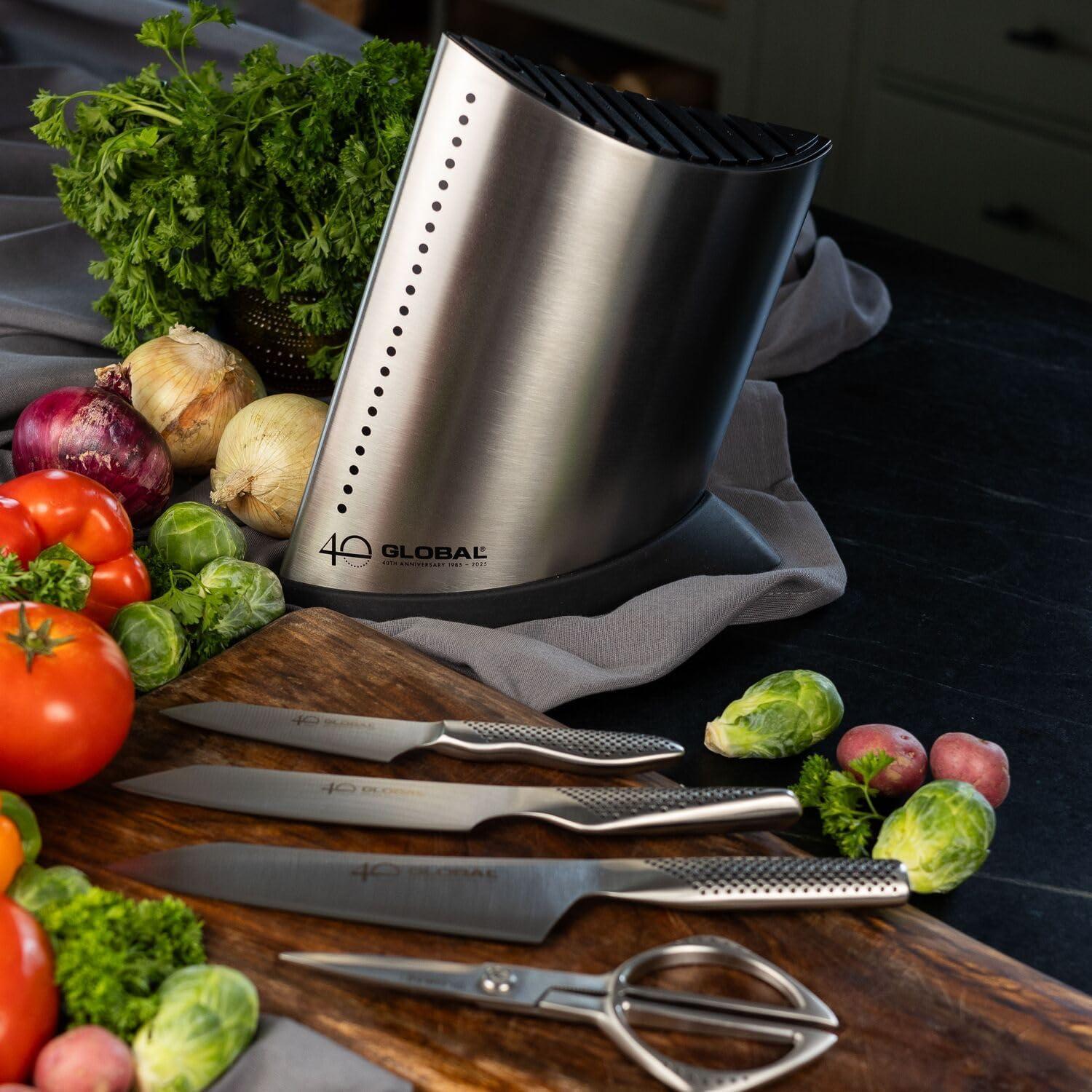 Conjunto de Cuchillos Global 40 Aniversario 5 Piezas