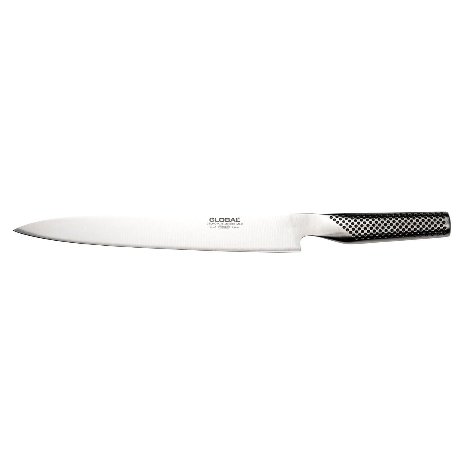 Cuchillo Sashimi Global G-47 25 cm Acero Inoxidable Japonés