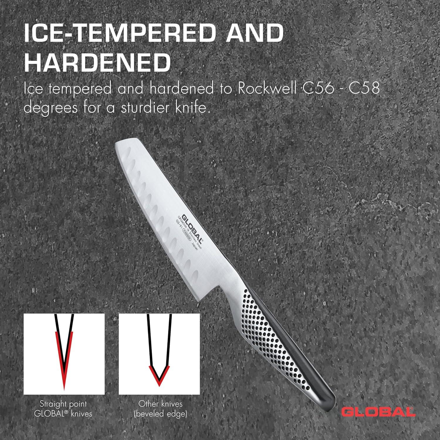 Cuchillo de Verduras Global GS-91 14 cm Acero Inoxidable Japonés