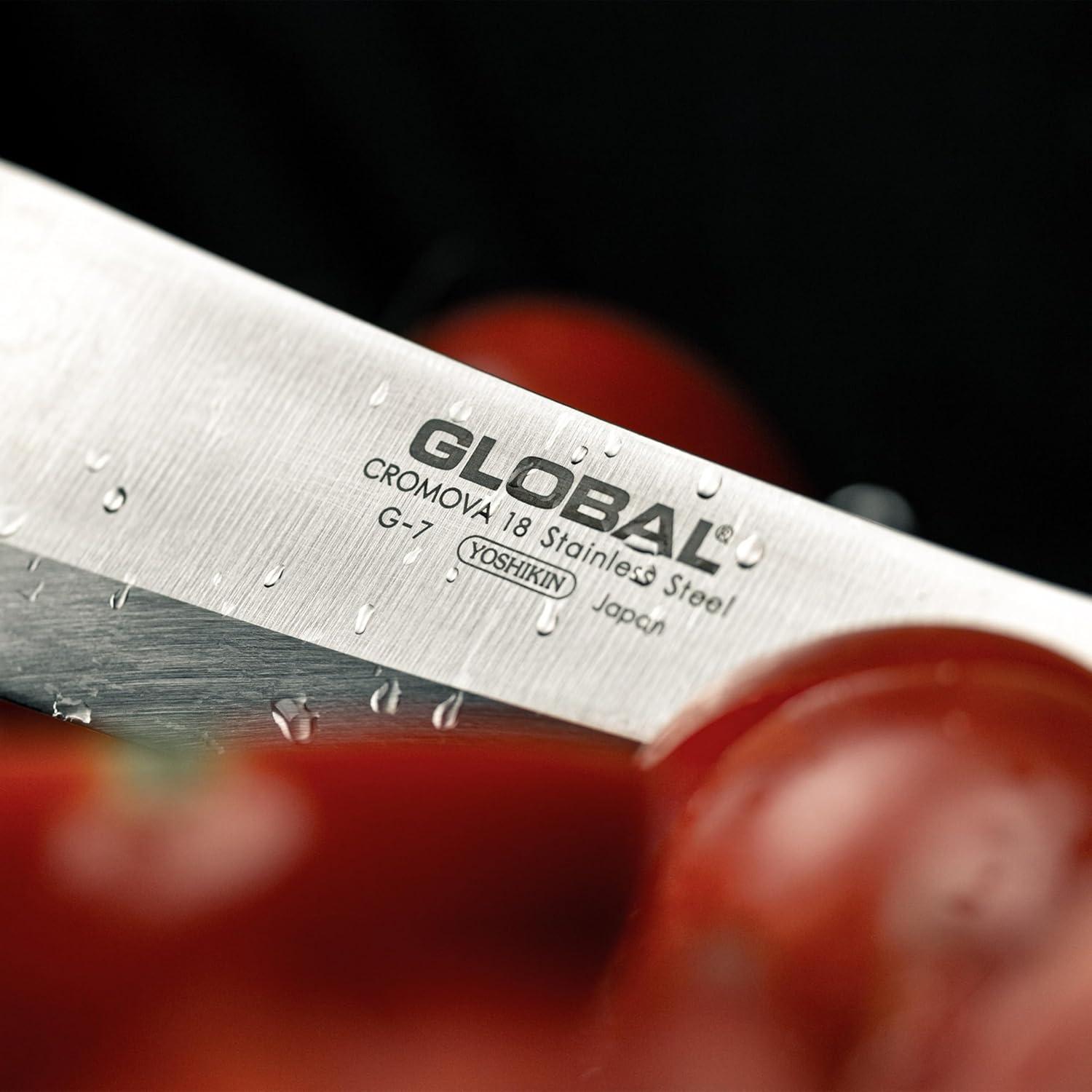 Cuchillo Deba Global G-7 de 17.78 cm - Acero Inoxidable Japonés