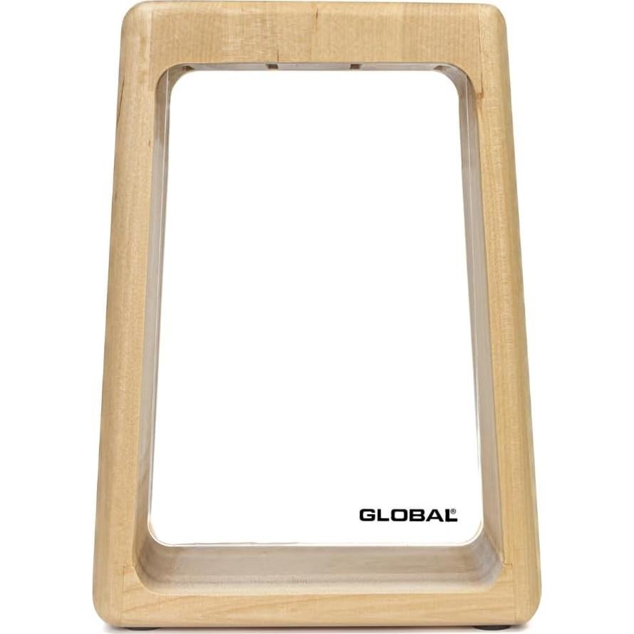 Conjunto de Cuchillos Global G-79670 con Bloque de Arce 5 Piezas