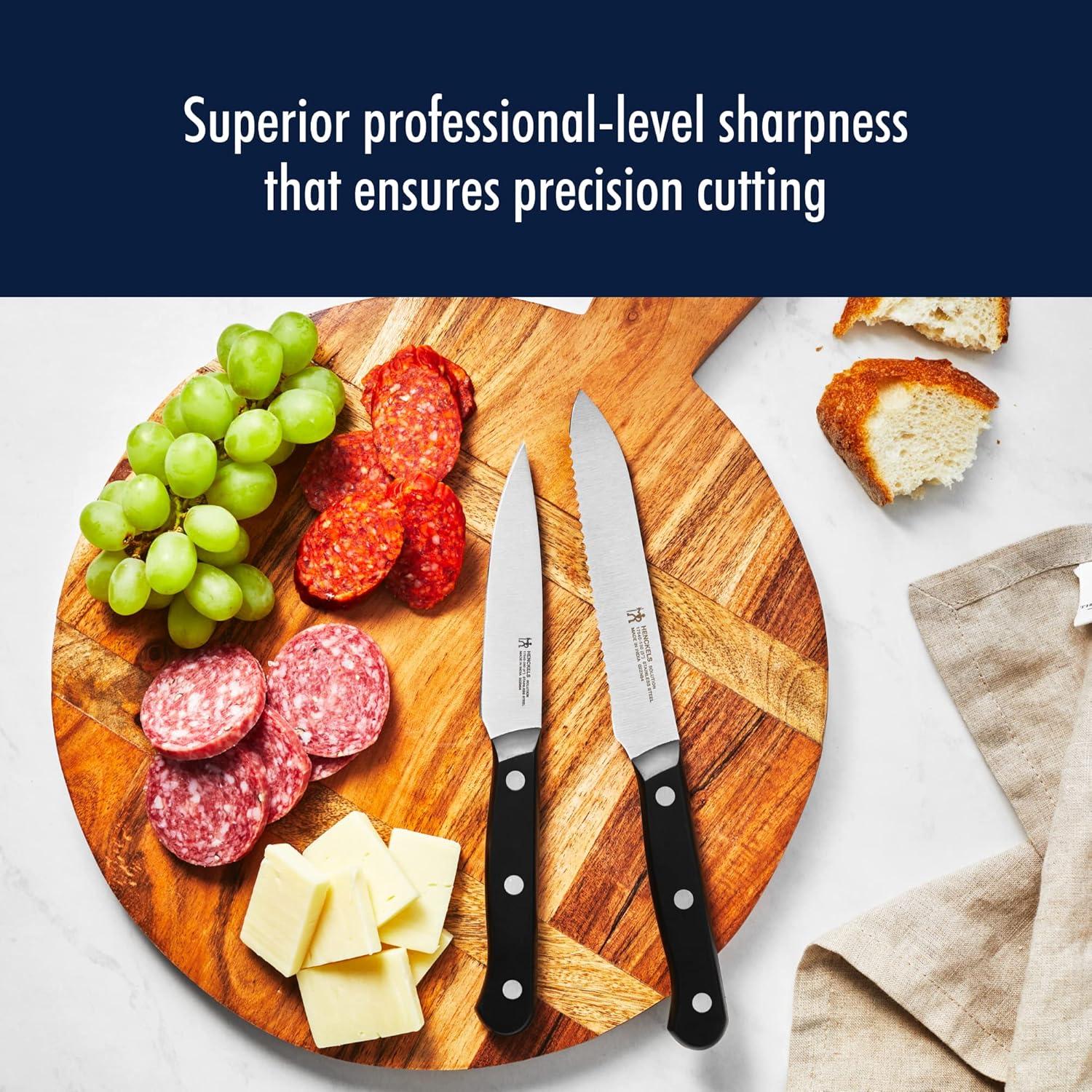 Set de Cuchillos Utilitarios Henckels 2 Piezas Acero Inoxidable