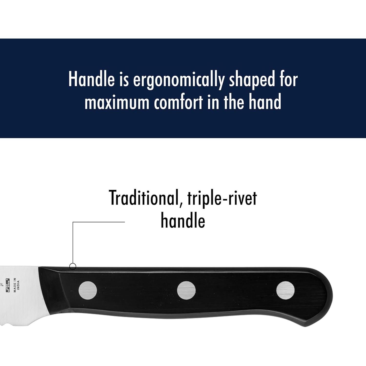 Set de Cuchillos Utilitarios Henckels 2 Piezas Acero Inoxidable