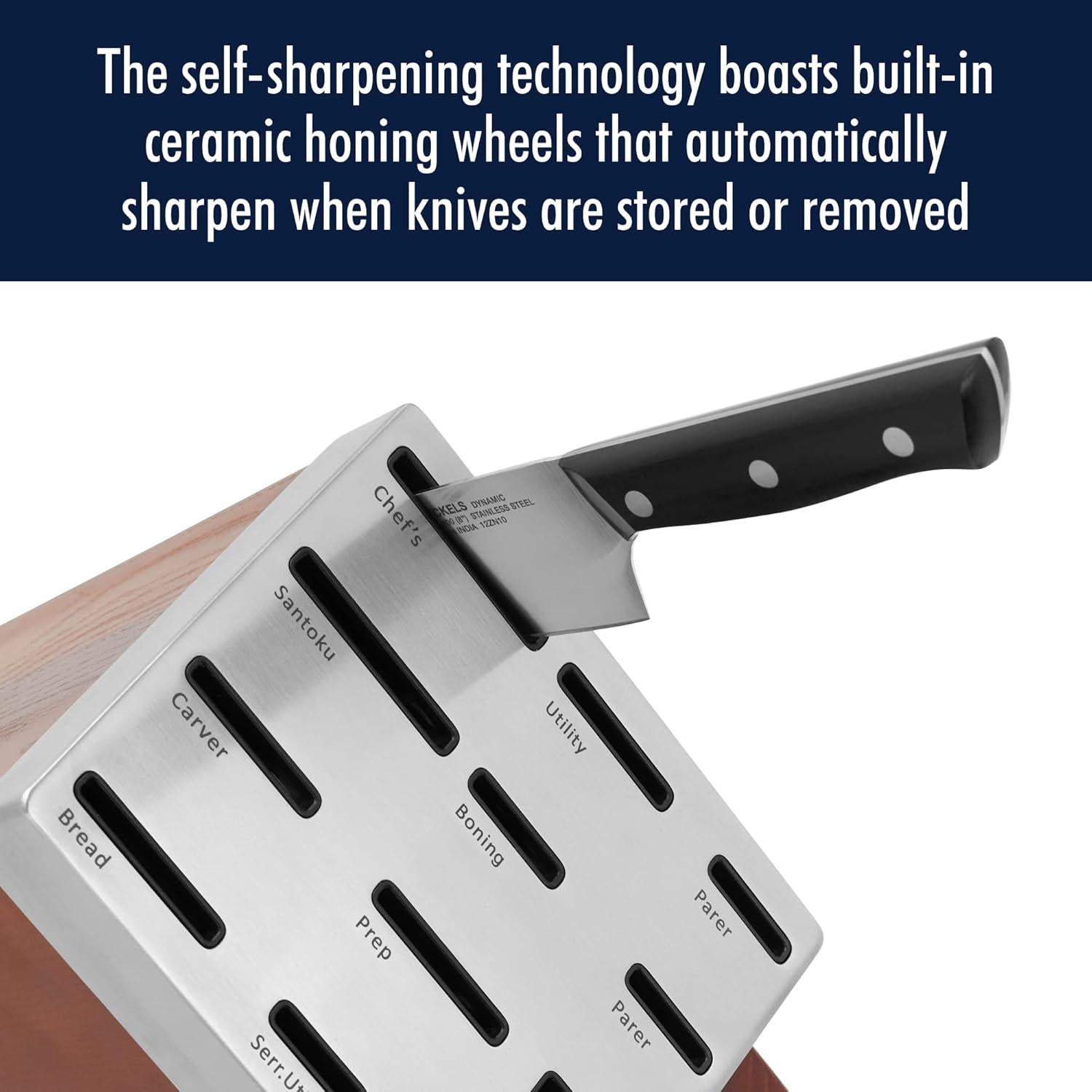 Juego de cuchillos HENCKELS Dynamic 20 piezas, acero inoxidable