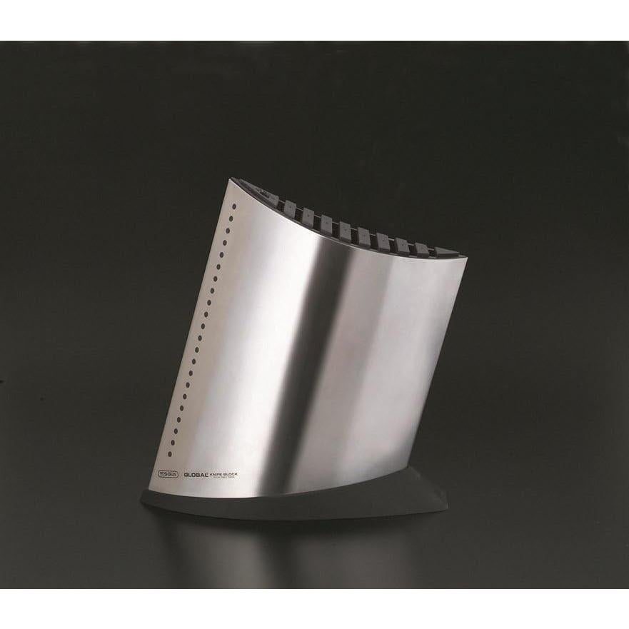Bloque de cuchillos Global GKB-52-10 - Acero inoxidable moderno