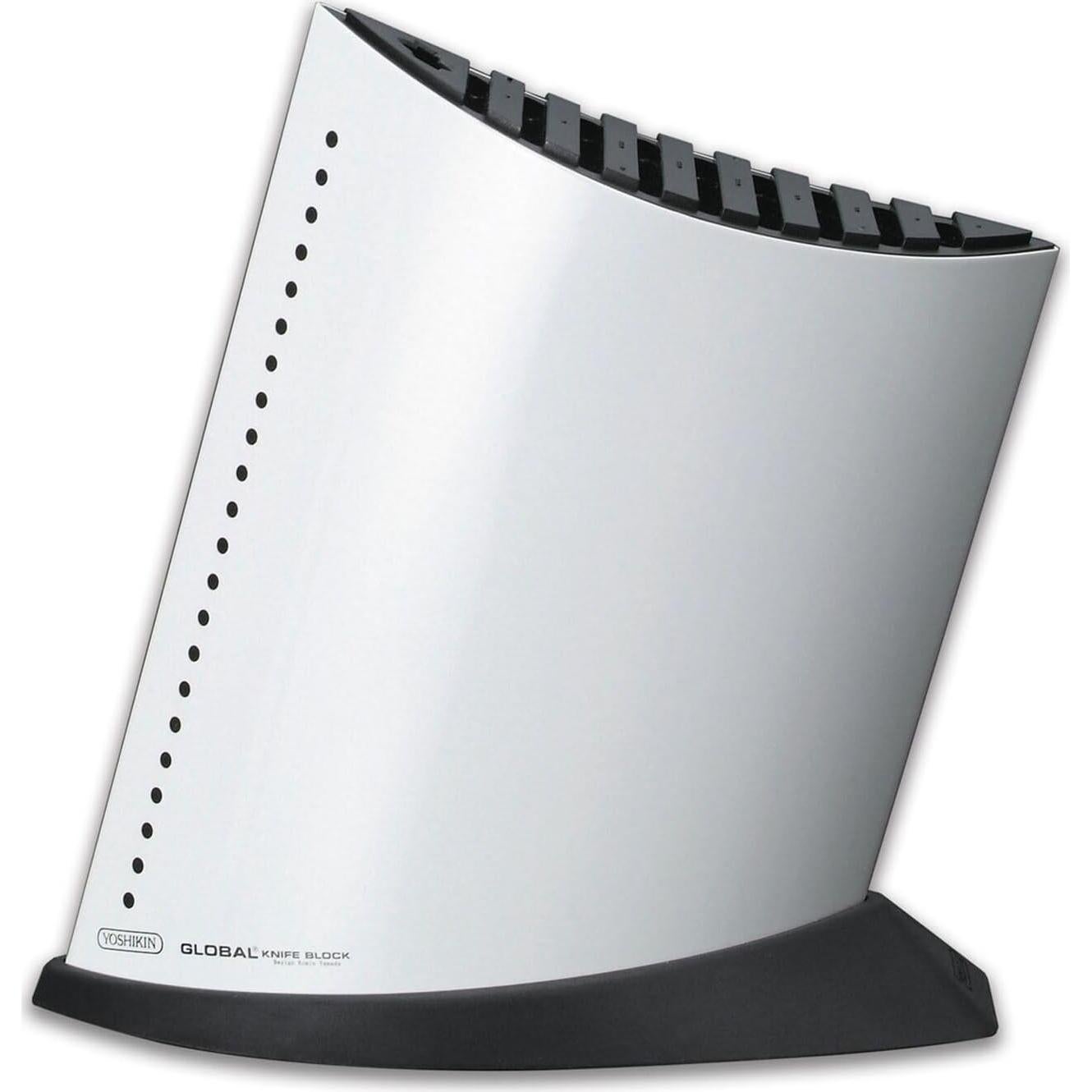 Bloque de Cuchillos Global GKB-52/CR Rojo 10 Ranuras