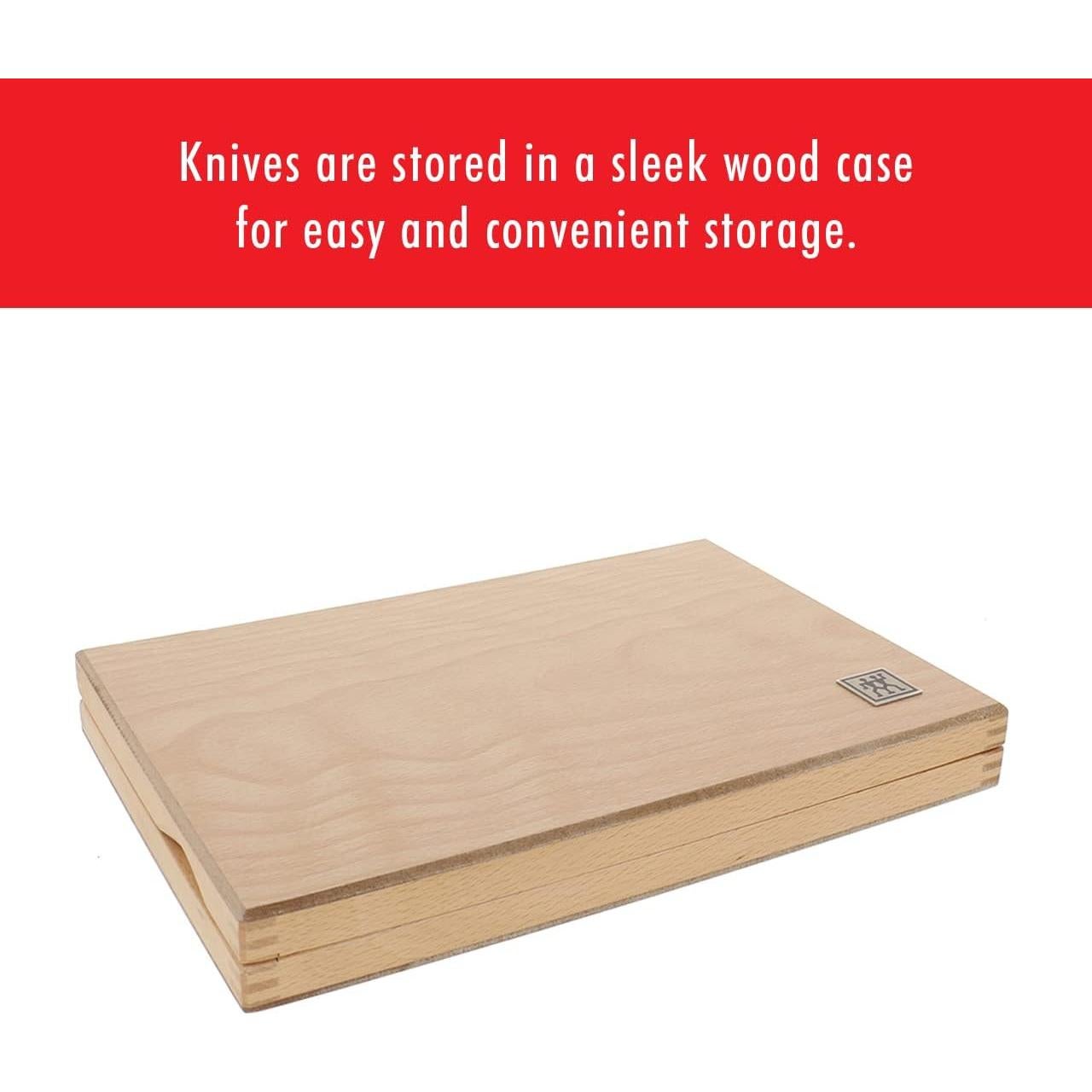 Juego de cuchillos para carne ZWILLING 8 piezas acero inoxidable