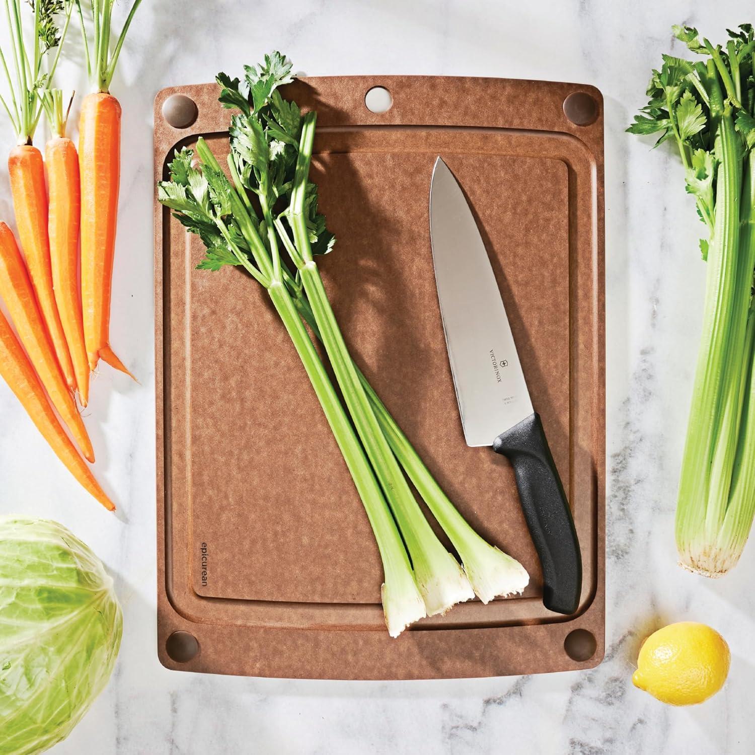 Tabla de Cortar Epicurean Todo en Uno 44.5x33 cm Nuez