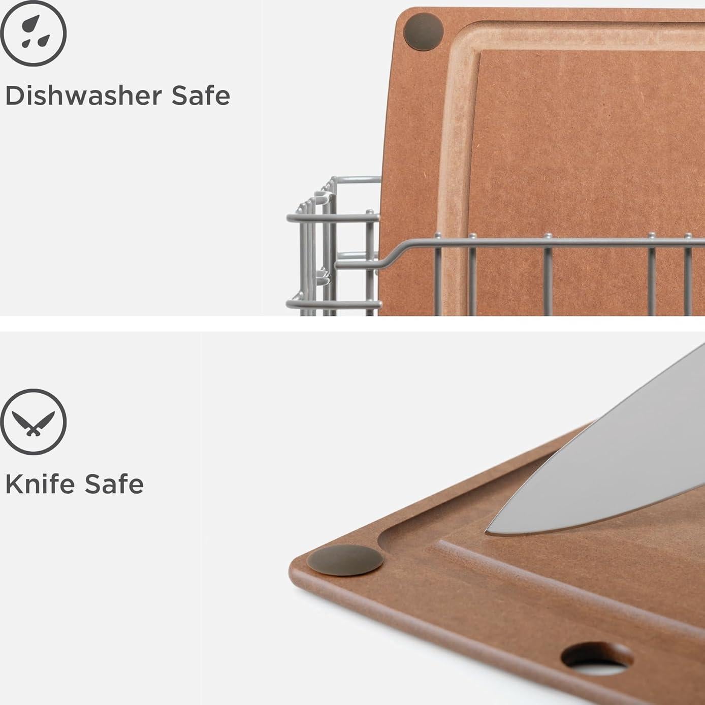 Tabla de Cortar Epicurean Todo en Uno 44.5x33 cm Nuez