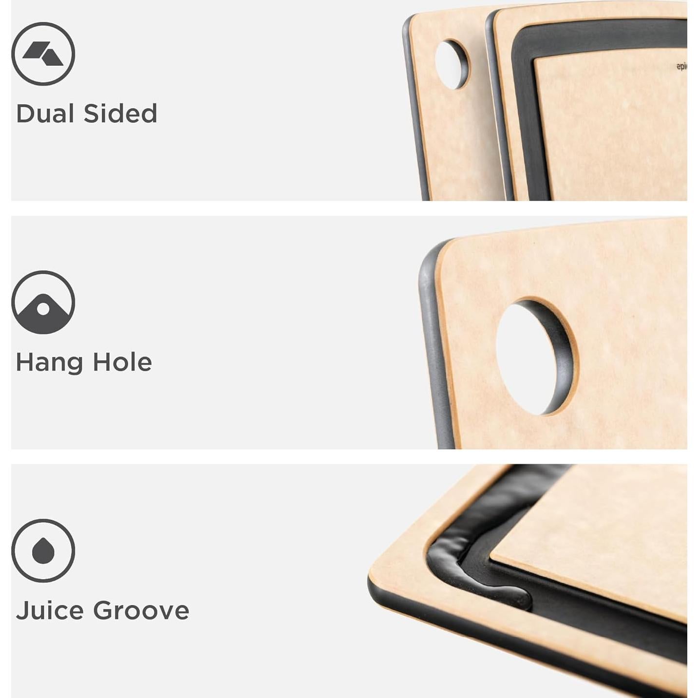 Tabla de Cortar Epicurean con Canal para Jugo 49.5x38.1cm