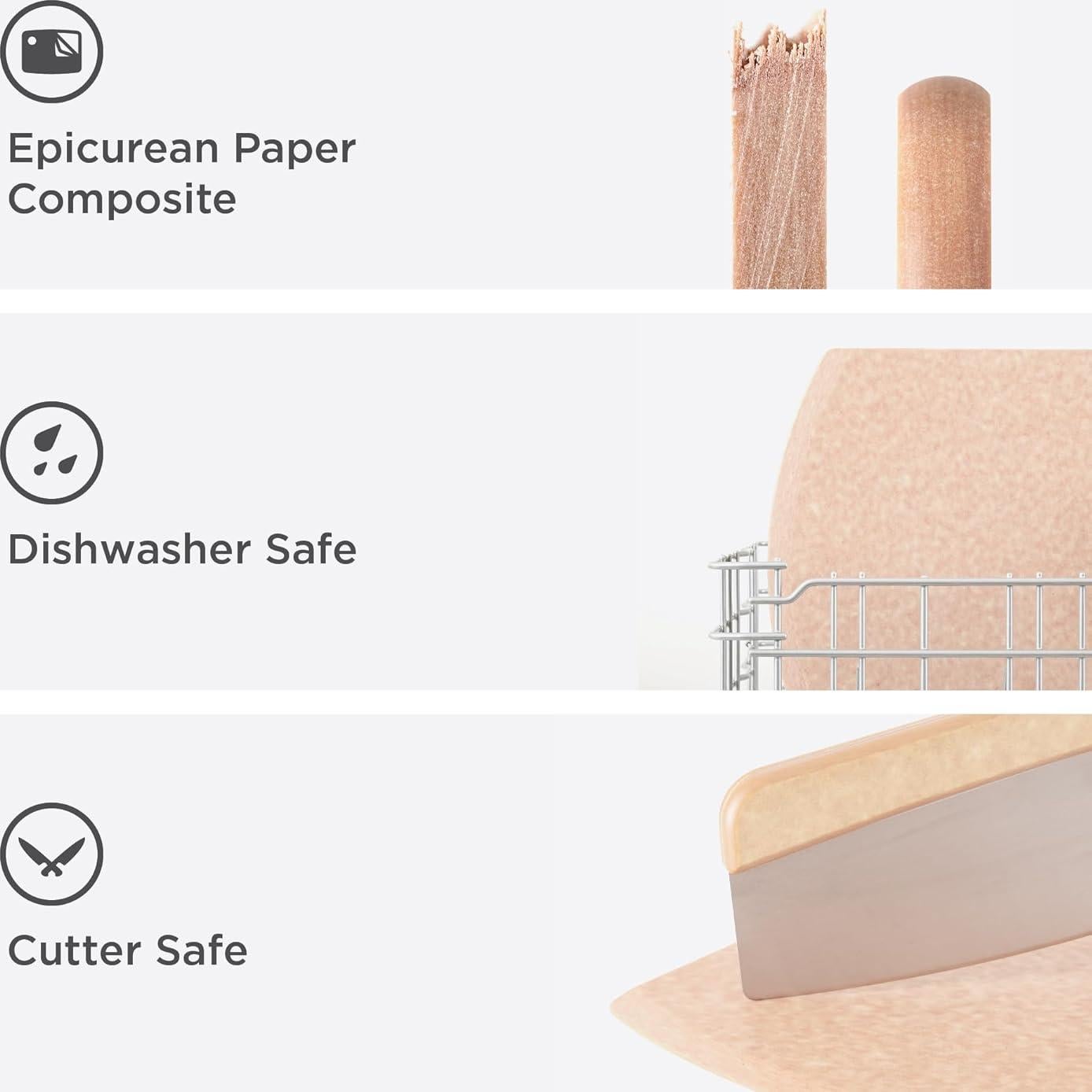 Paleta de Pizza Epicurean Natural 55 x 36 cm Apta para Horno