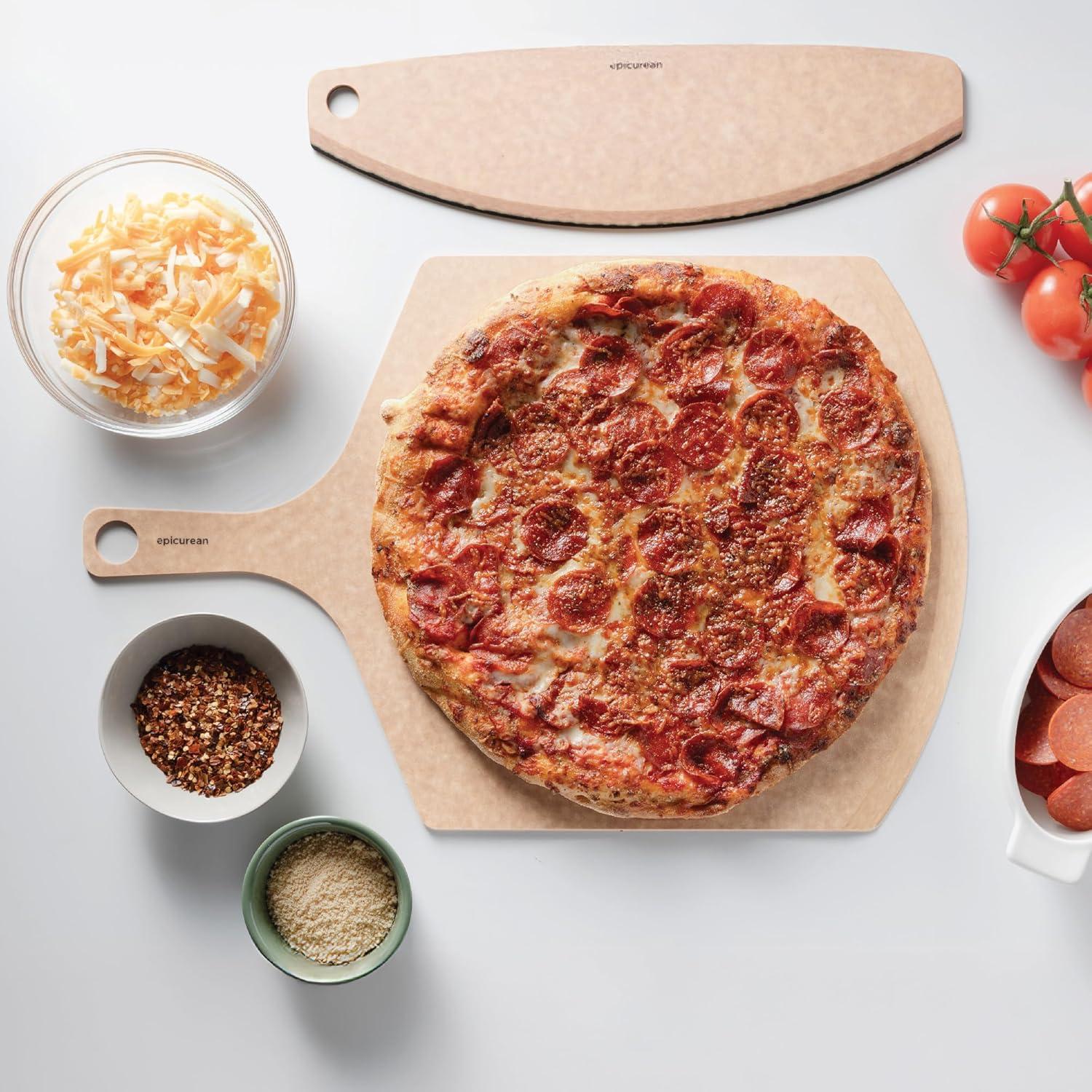 Paleta de Pizza Epicurean Natural 55 x 36 cm Apta para Horno