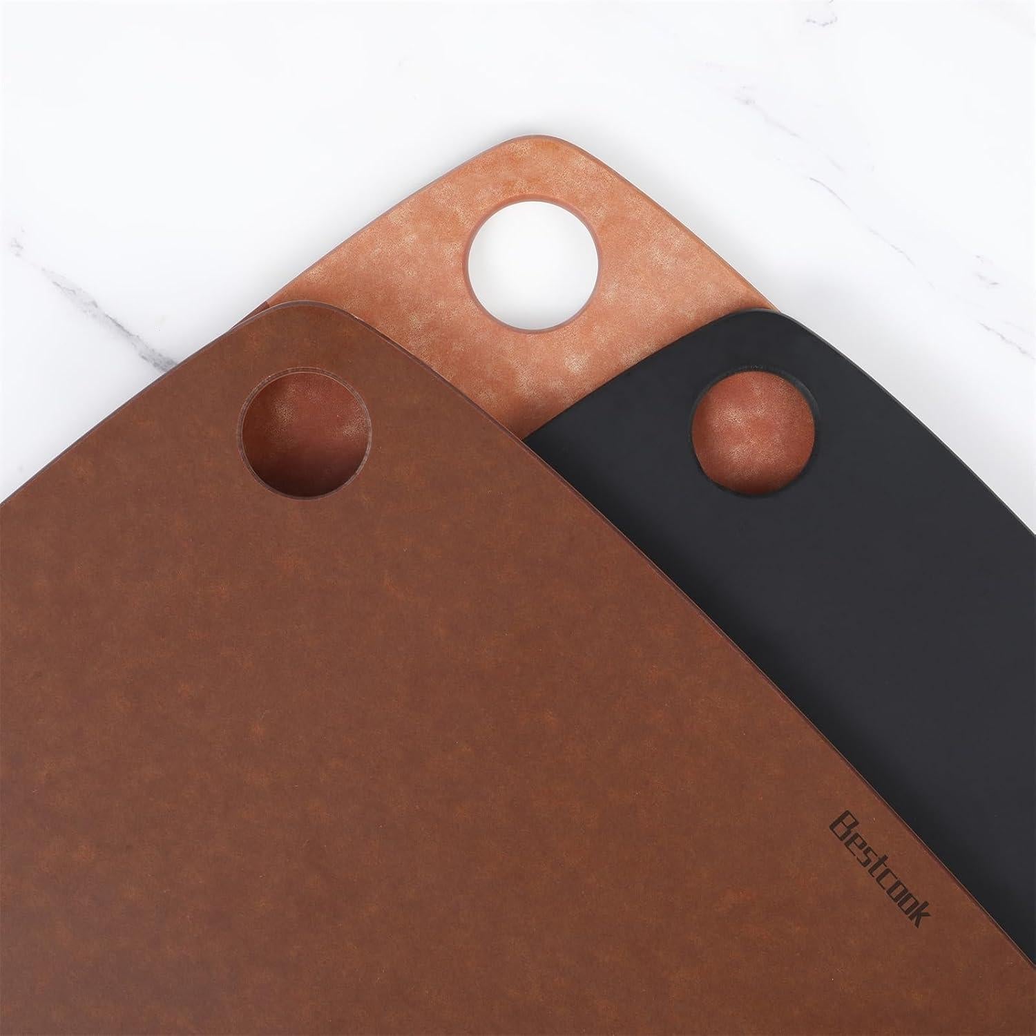 Tabla de Cortar Ecológica BESTCOOK 37.1x27.4cm Marrón