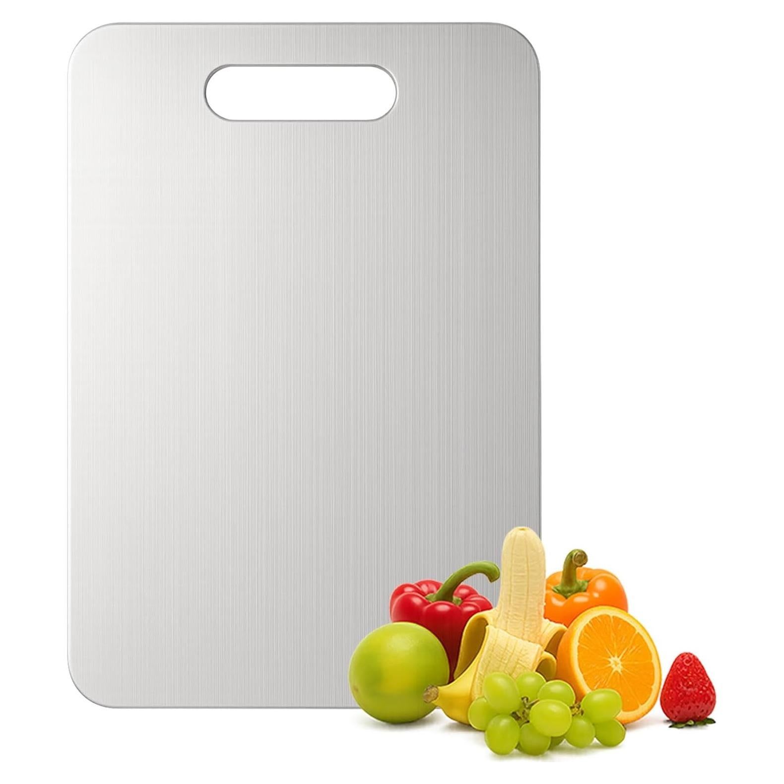 Tabla de Cortar de Titanio XTBSE 33.5x23.9 cm Doble Cara