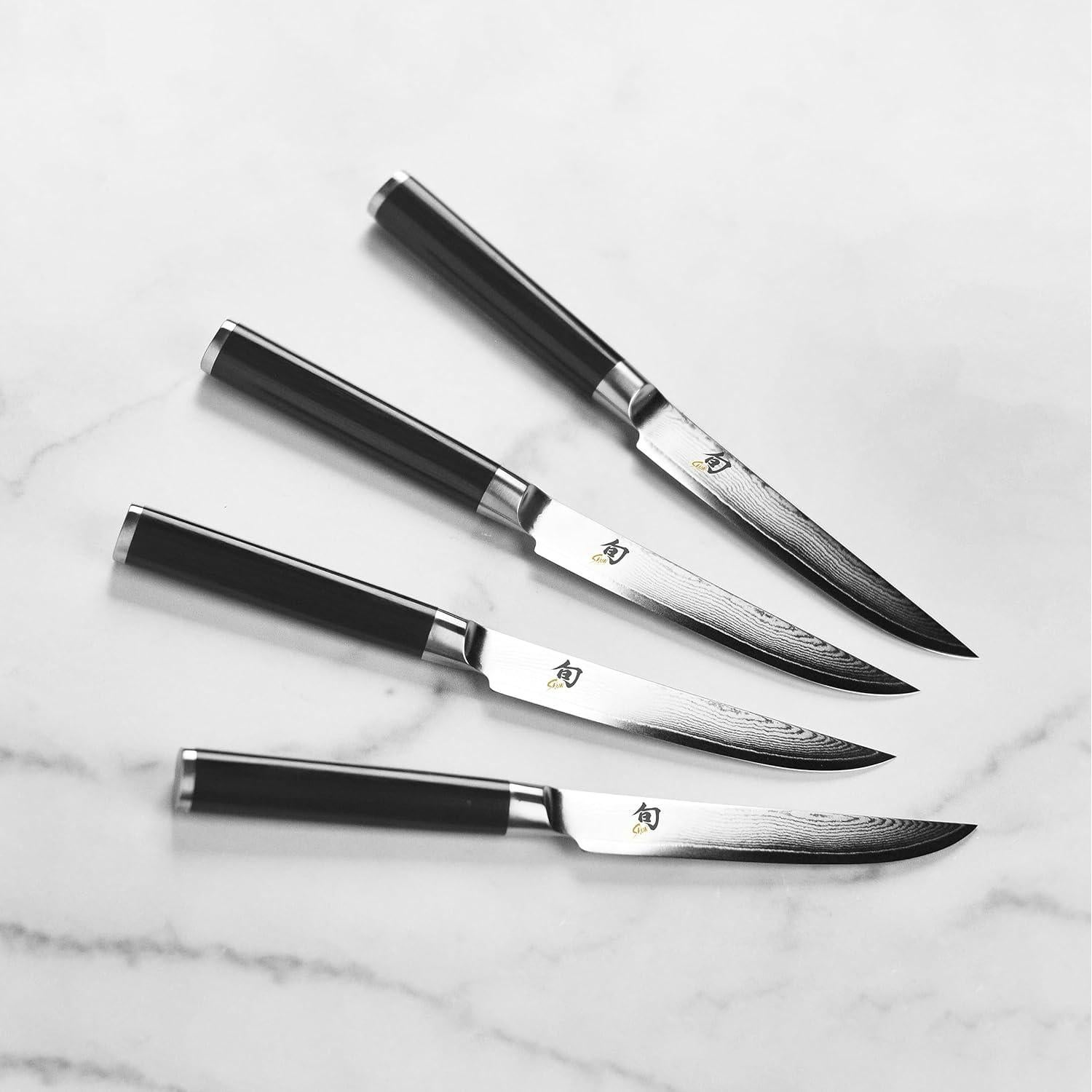 Conjunto de Cuchillos Shun Classic 15 Piezas Damasco