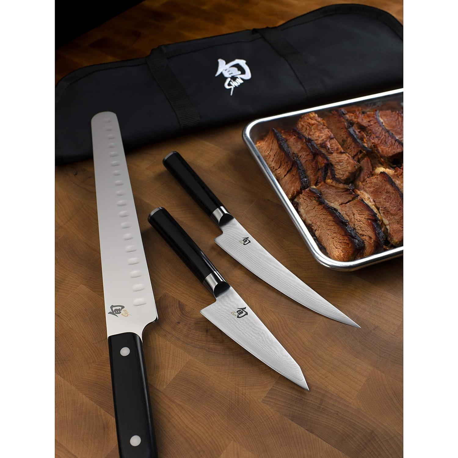Conjunto de BBQ Shun Classic 4 Piezas - Cuchillos Japoneses