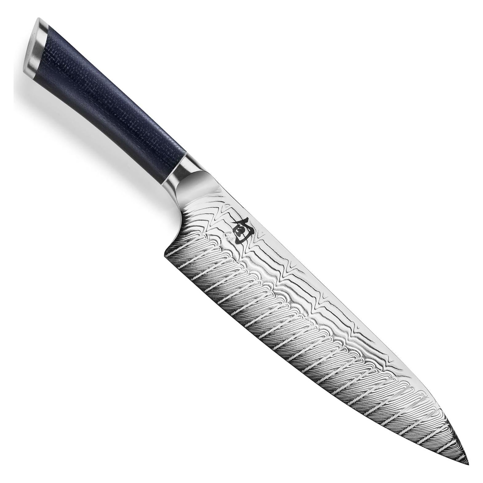 Cuchillo de Chef Shun Shiranami 20 cm Doble Núcleo VG10 VG2