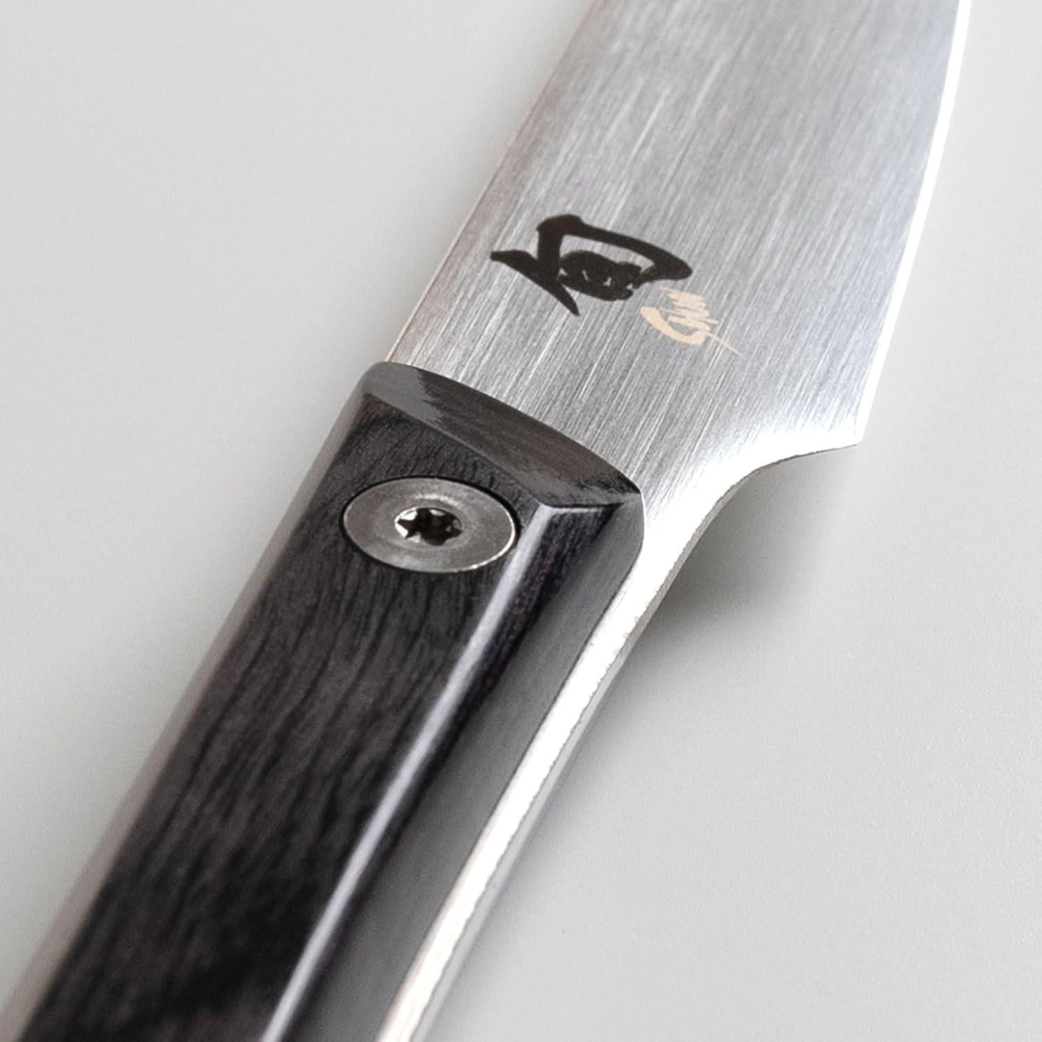 Cuchillo de Pelar Shun Kazahana 8.9 cm Acero Inoxidable Pakkawood